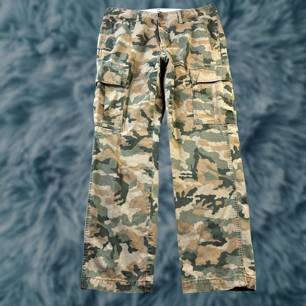 Levi's Levi's Pants Mens 32x32 Green Cargo Military Woodland Camouflage Twill Army/Cargo/5-Pocket/Regular Fit Size US 32 / EU 48 - 1 Thumbnail