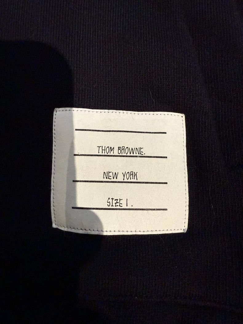 Thom Browne THOM BROWNE Striped Stripe Zip Hoodie at Back 2502-Nextarro Size US S / EU 44-46 / 1 - 6 Thumbnail
