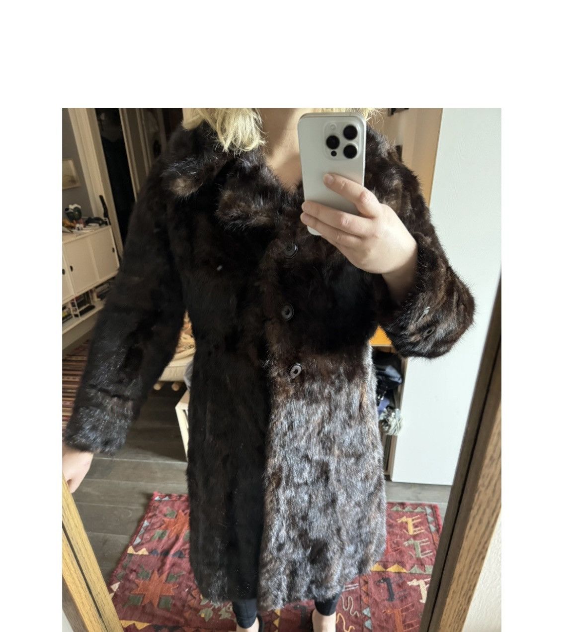 Vintage Mink fur coat in perfect condition Size S / US 4 / IT 40 - 6 Thumbnail