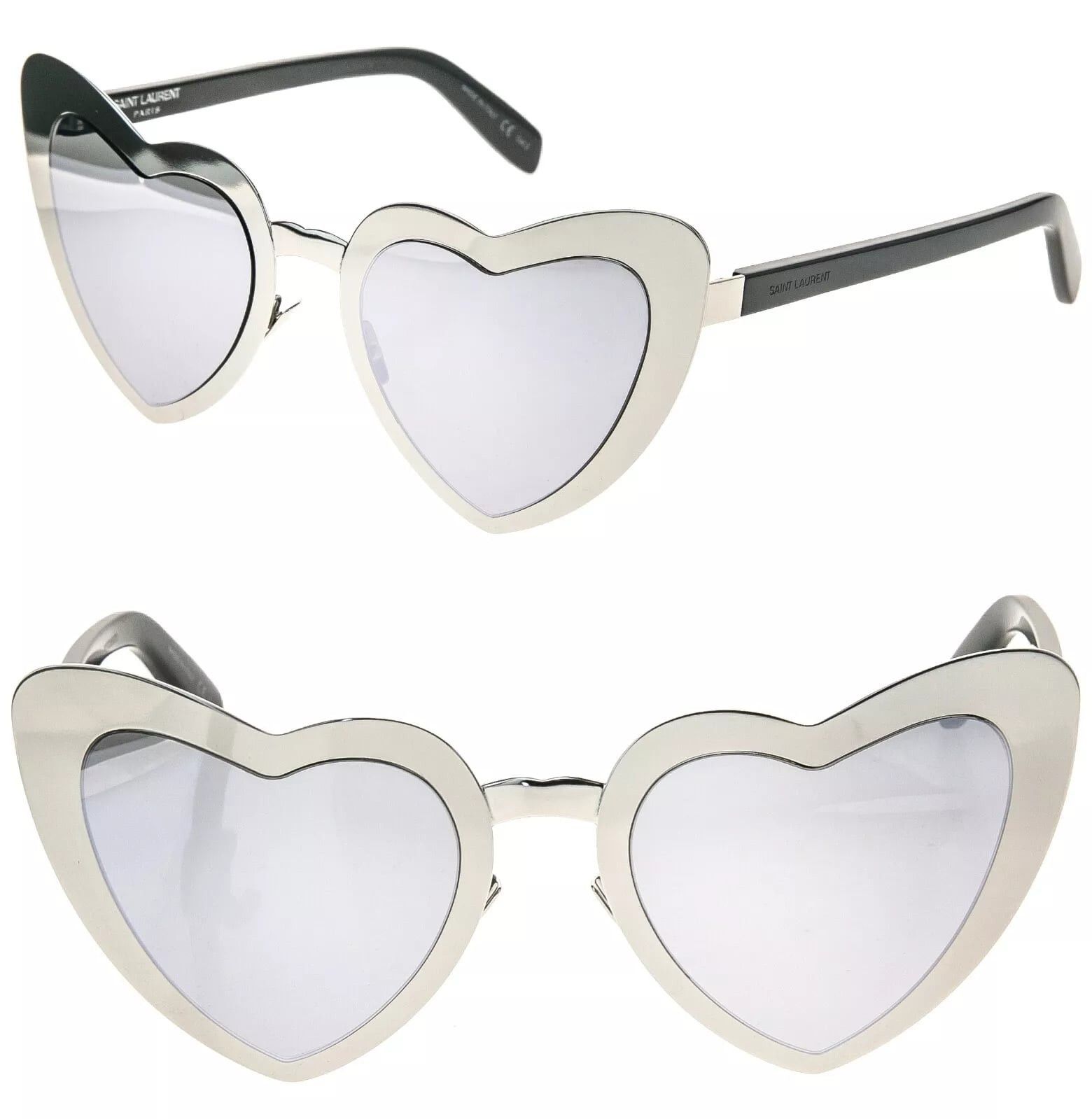 Yves Saint Laurent SAINT LAURENT LOULOU SL 196 SL196 Black Sunglasses 001 Size ONE SIZE - 1 Thumbnail