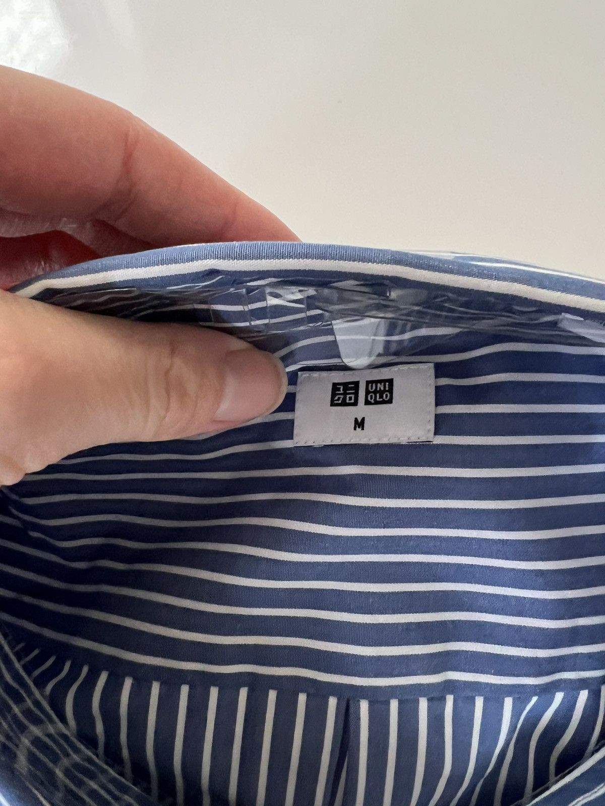 Uniqlo Broadcloth Long Sleeve Shirt Size US M / EU 48-50 / 2 - 2 Thumbnail