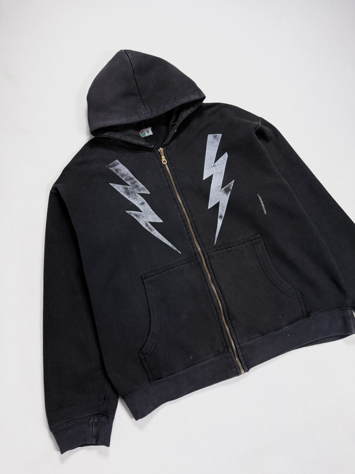 Band Tees Vintage Y2K The Mighty Boosh Lightning Band Boxy Hoodie 90s Size US S / EU 44-46 / 1 - 7 Thumbnail