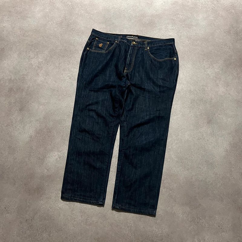 JNCO Vintage Rocawear Baggy Denim Pants Rap Hip Hop Y2K 90s Size US 33 - 4 Thumbnail