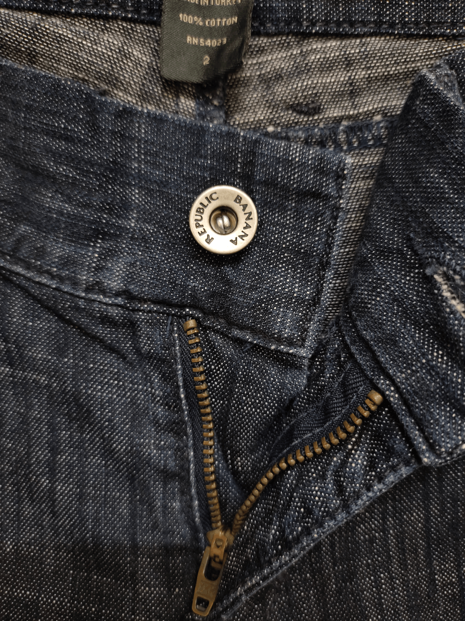Comme des Garcons × Undercover Loose Jeans Banana Republic Distress Denim Wide Leg Low Rise Size US 29 - 17 Thumbnail