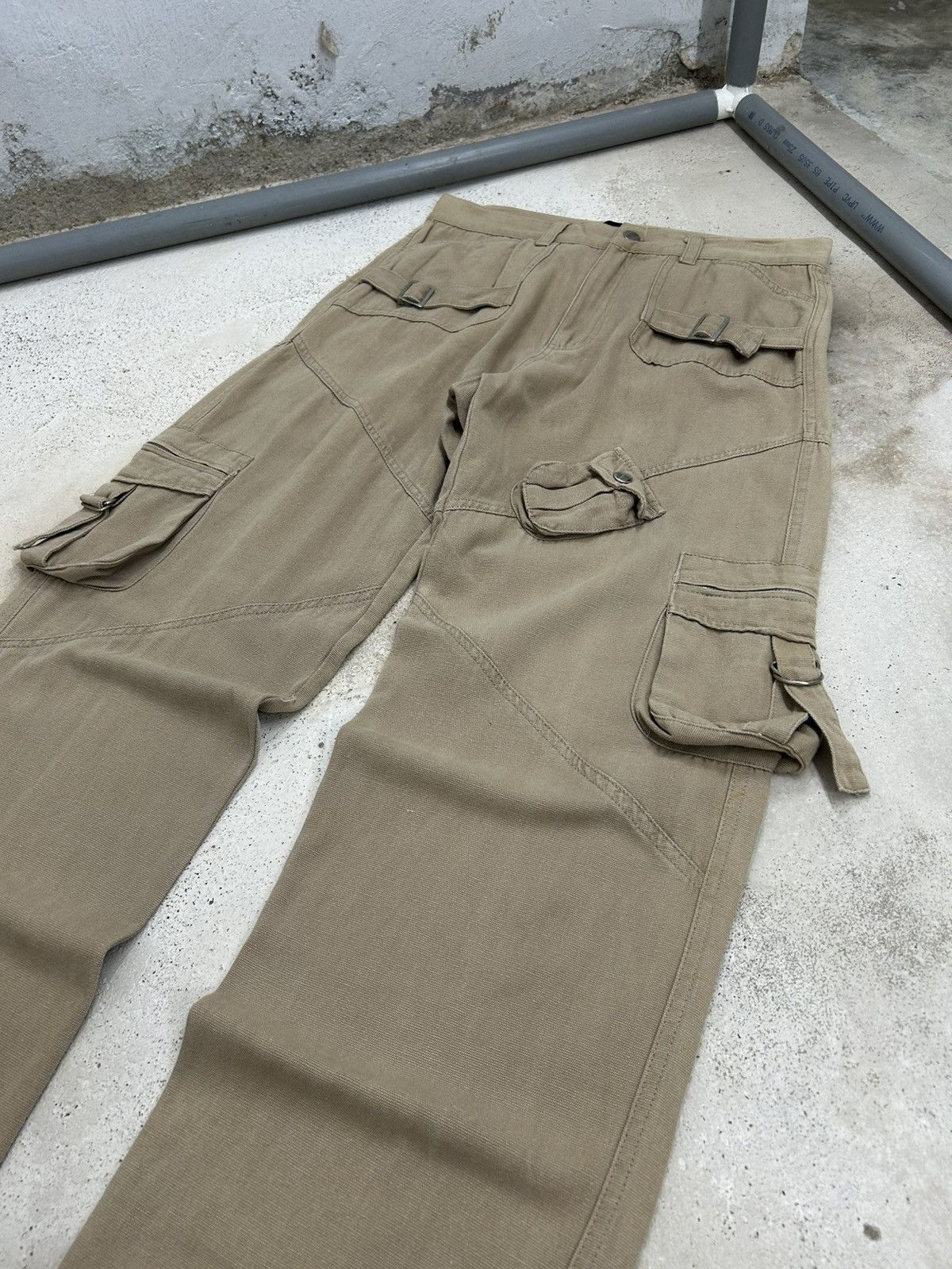 Le Grande Bleu (L.G.B.) JAPAN FASHION CARGO MULTIPOCKET MILITARY STRAIGHT CUT Size US 31 - 3 Thumbnail