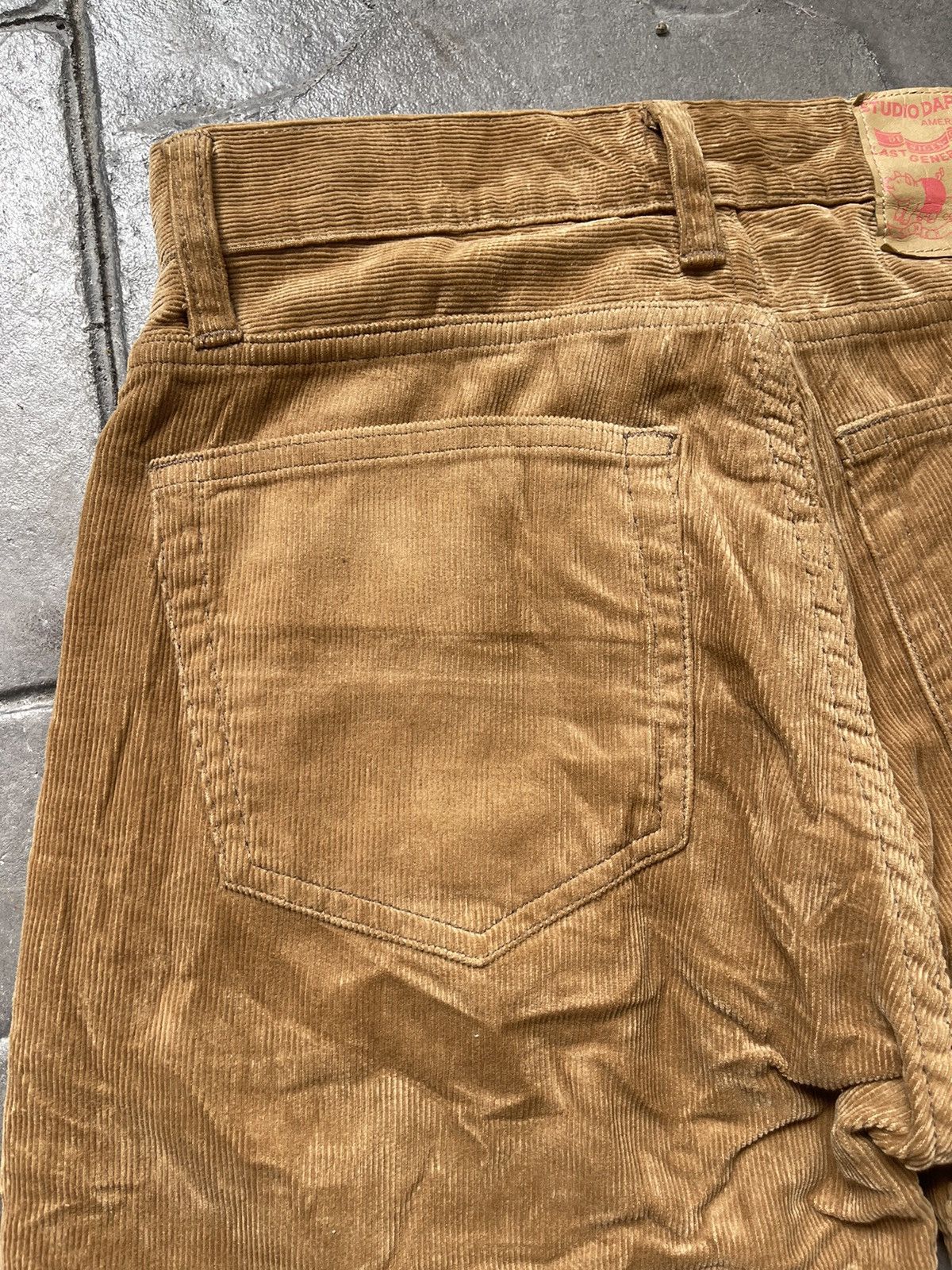 Studio D'Artisan JAPAN MADE Studio D’artisan X Japan Blue Jeans Corduroy Size US 26 / EU 42 - 3 Thumbnail