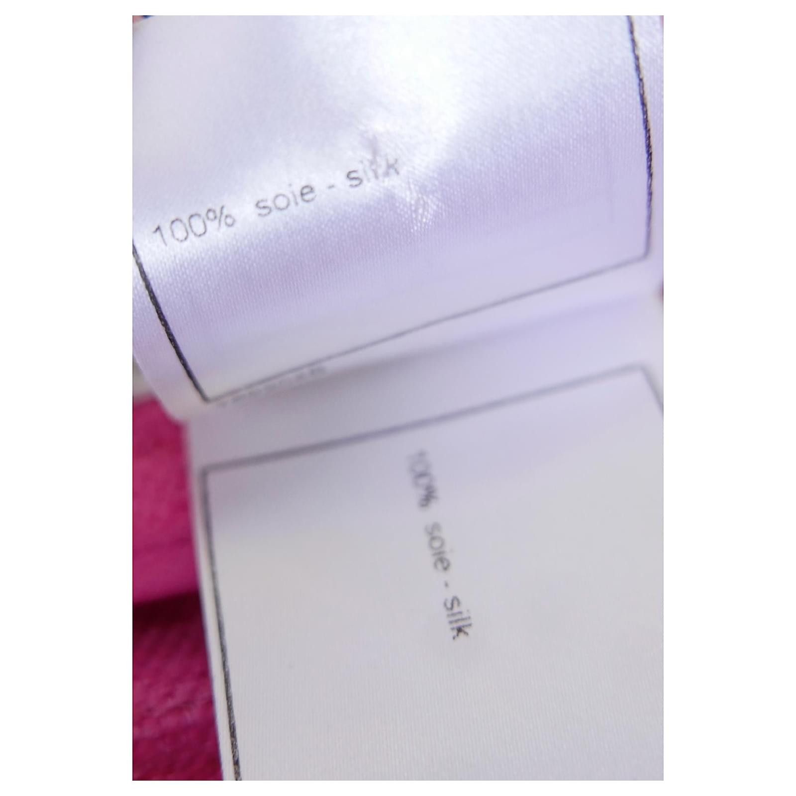 Chanel Chanel Spring 2007 Pink Slubbed Silk Flared Trousers Size 27" / US 4 / IT 40 - 8 Thumbnail