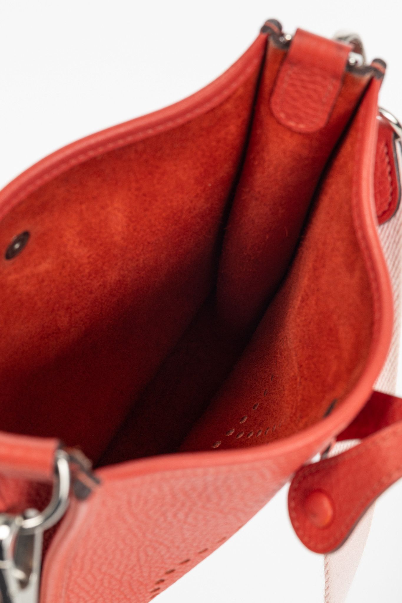 Hermes Hermes Evelyne TPM Taurillon Clemence Leather Shoulder Bag Size ONE SIZE - 14 Thumbnail