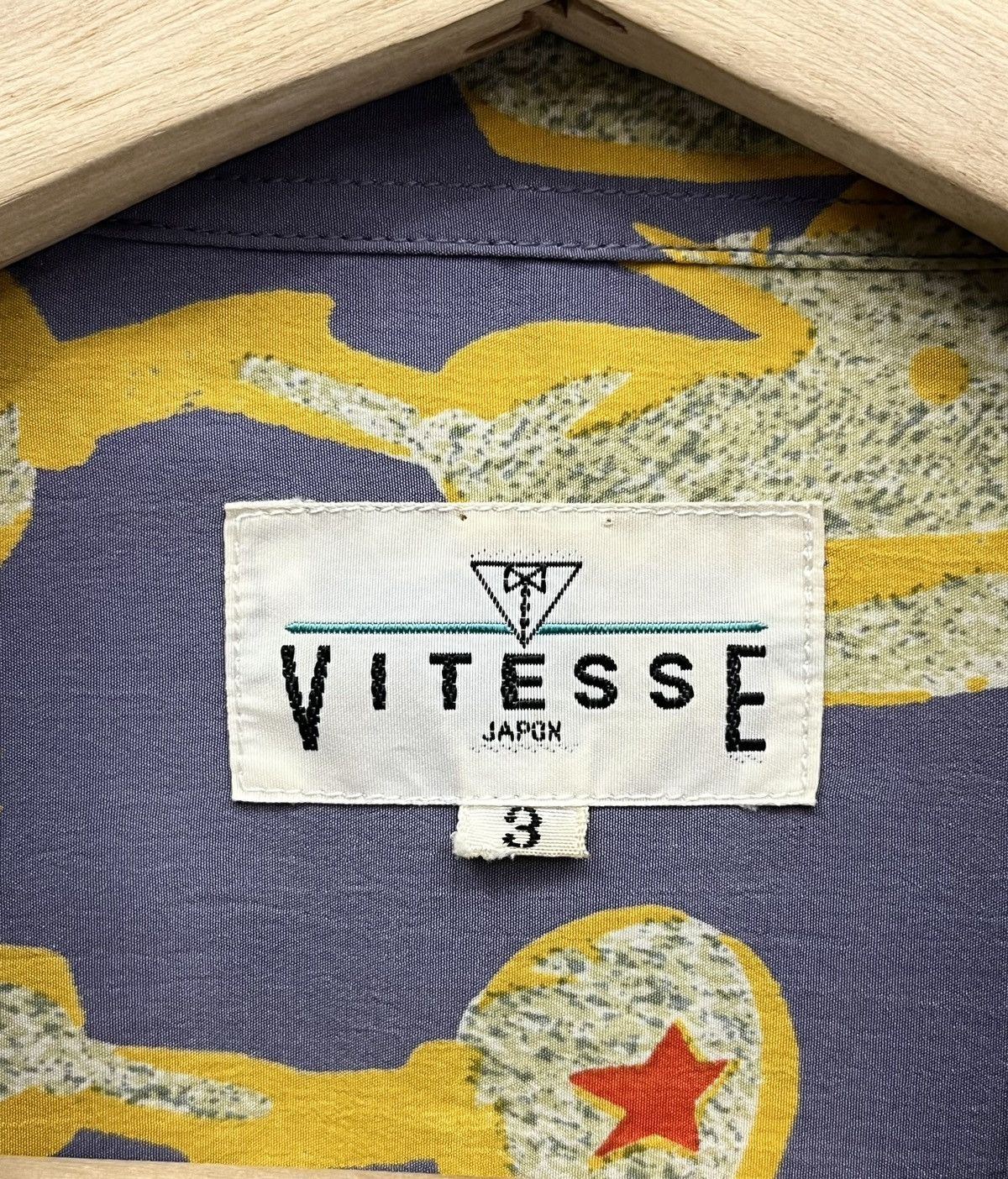 Fuck Art, Make Tees FYE🔥Vtg 80’s VITESSE JAPON Art Human Made Clown Alien Shirt Size US M / EU 48-50 / 2 - 9 Thumbnail
