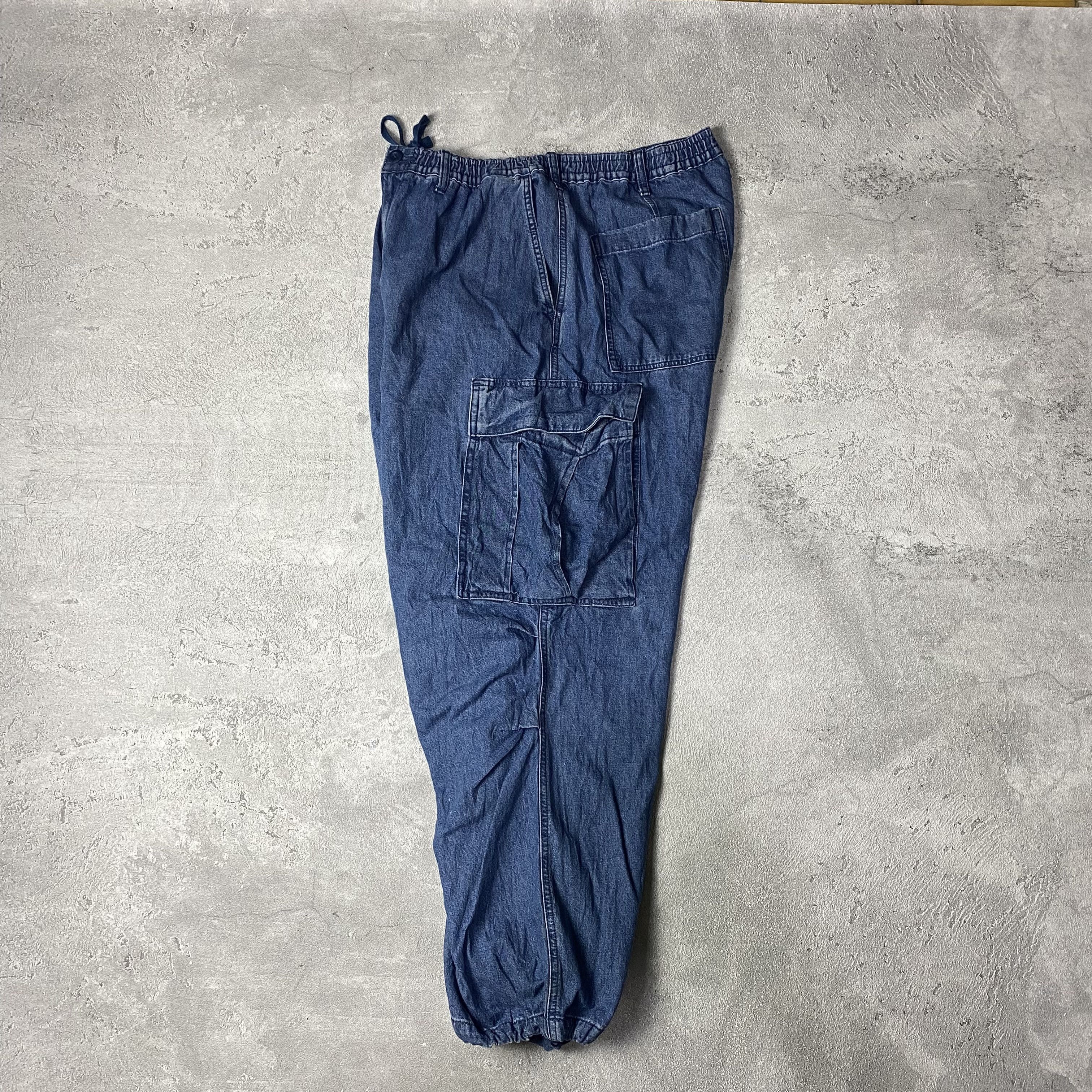 GU × Japanese Brand × Yohji Yamamoto Gu Ballon Parachute Cargo Yohji Yamamoto Style Pants Size US 36 / EU 52 - 4 Thumbnail