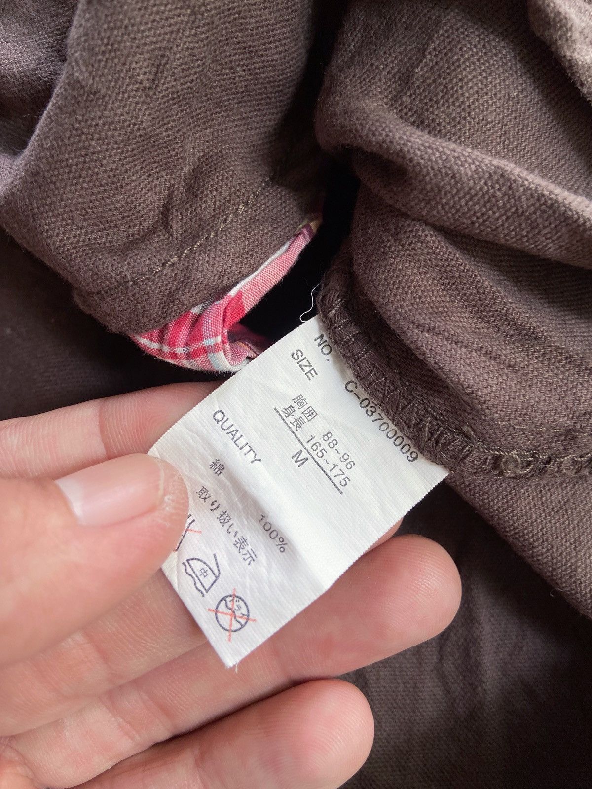 Japanese Brand B ONE SOUL STENCIL BUTTON DOWN SHIRT JUMPER STYLE Size US M / EU 48-50 / 2 - 12 Thumbnail