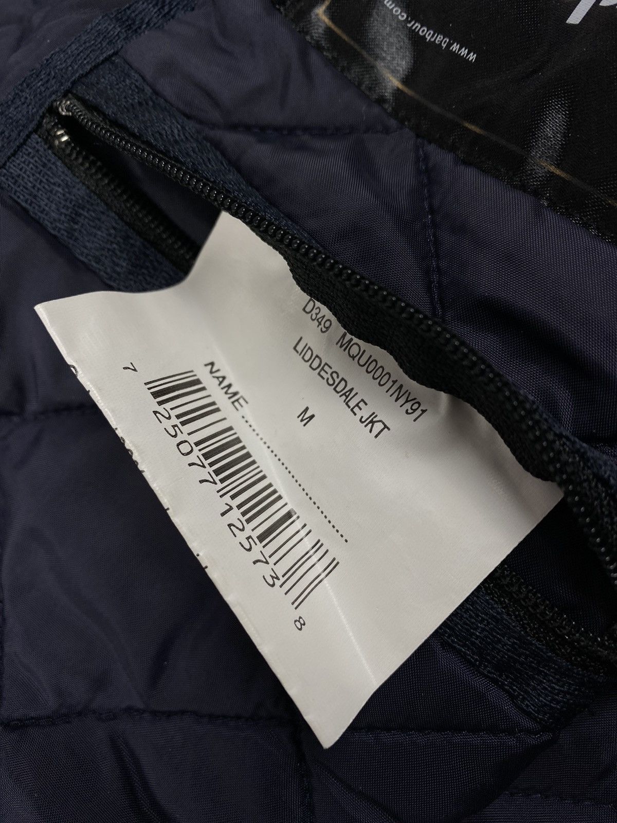 Barbour 🚨 Barbour vintage quilted liddesdale jacket coat blue man M Size US M / EU 48-50 / 2 - 5 Thumbnail