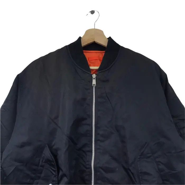 Uniqlo MA-1 UNIQLO FLIGHT Bomber Jacket No War Military Air Force Size US M / EU 48-50 / 2 - 2 Thumbnail