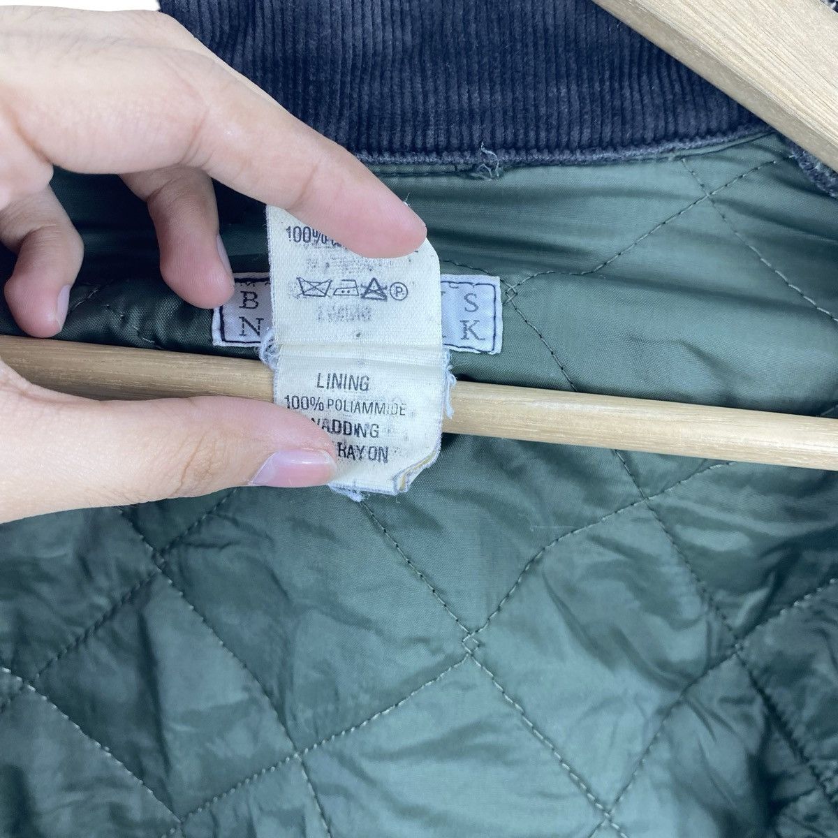 Vintage Vintage BARNEY’S NEW YORK Quilted Work Jacket Snap Button Size US L / EU 52-54 / 3 - 10 Thumbnail