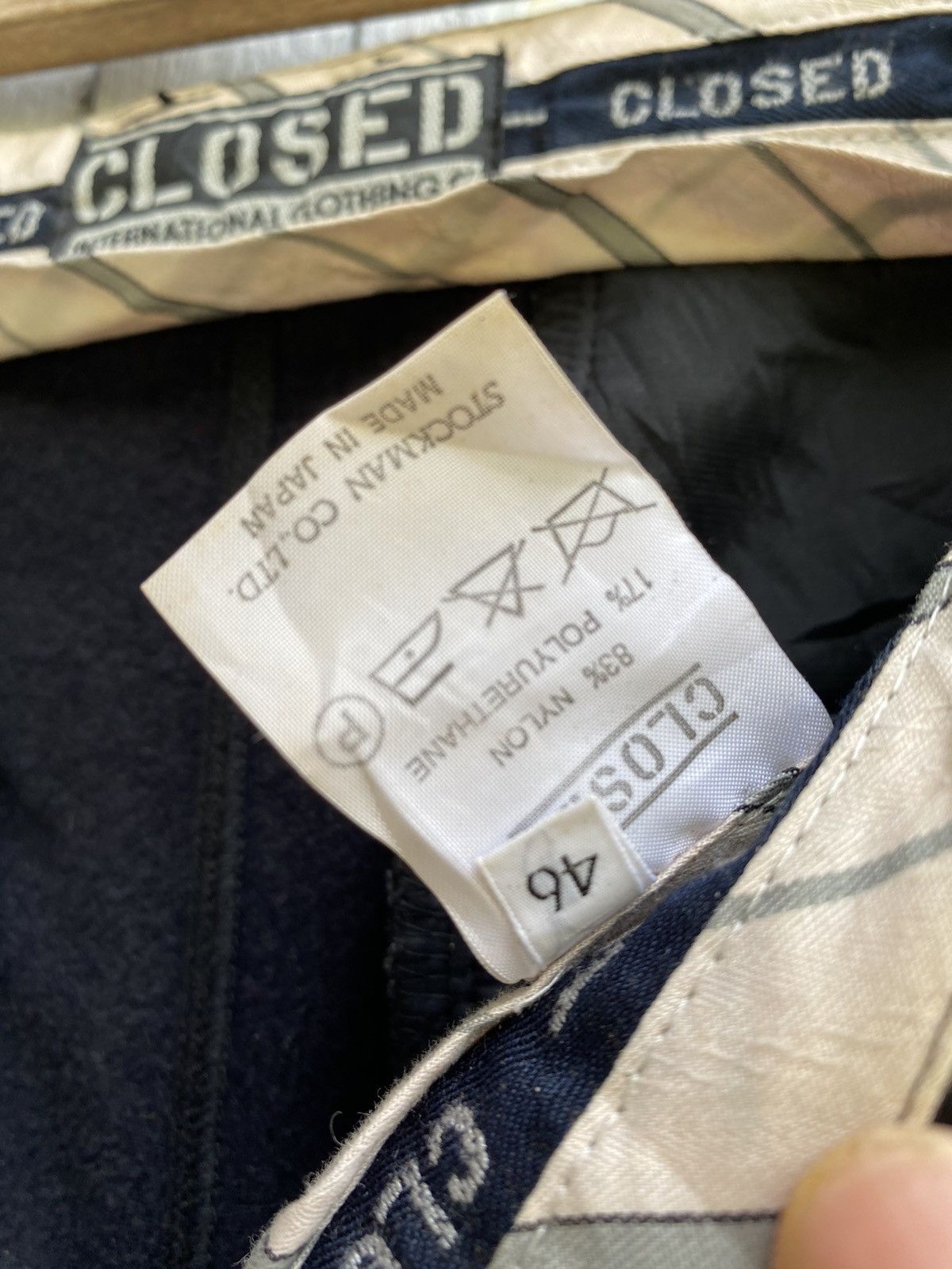 CLOSED × Marithe + Francois Girbaud Archieve Closed MFG Overlength Stretch Pant Size US 30 / EU 46 - 11 Thumbnail