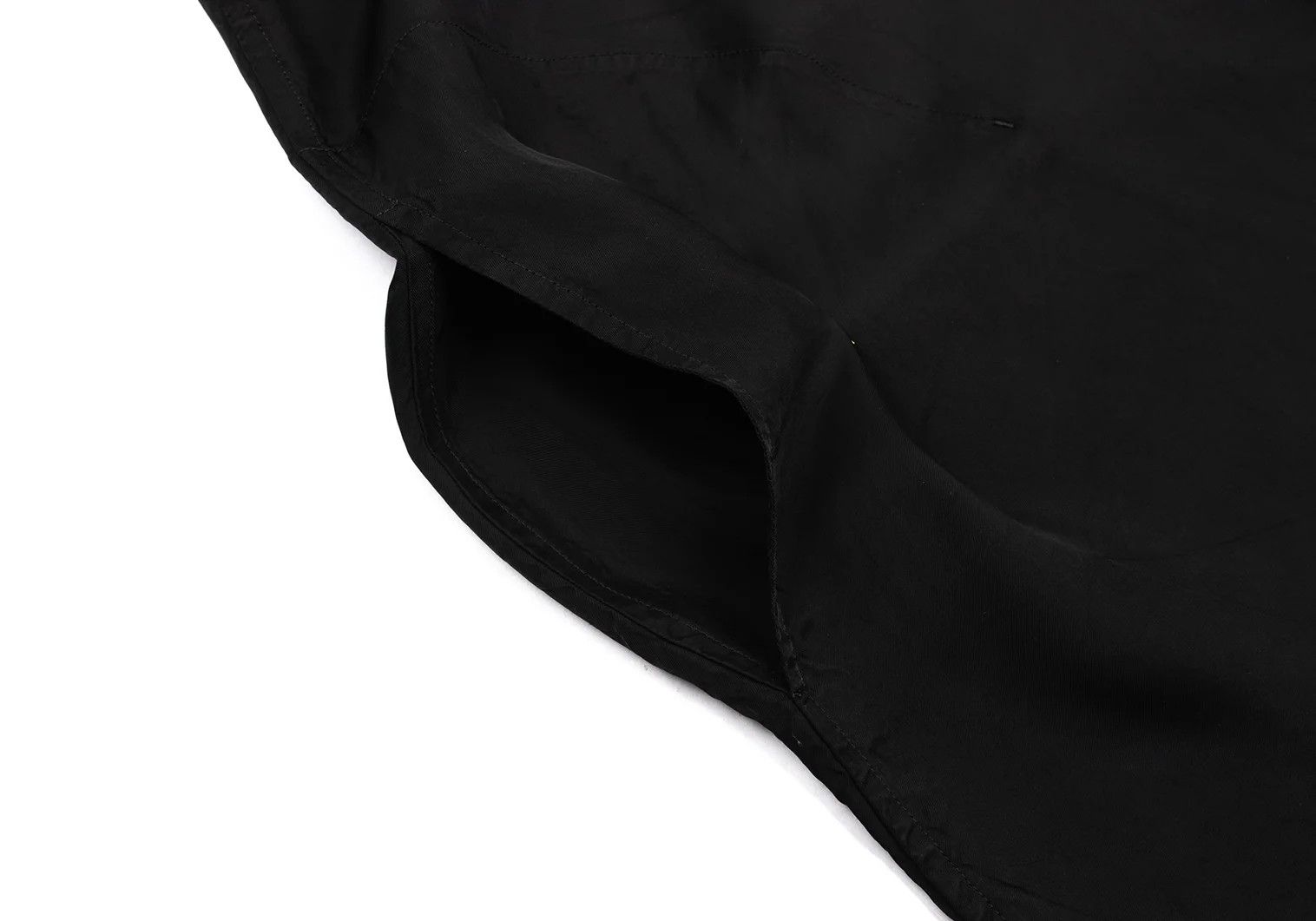Yohji Yamamoto Yohji Yamamoto Cotton Back Button Shirt Black 4 Size US XL / EU 56 / 4 - 10 Thumbnail