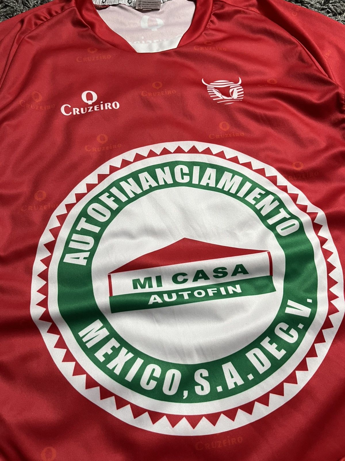 Vintage Vintage Toros Neza Mexico Soccer Jersey Cruzeiro Size US L / EU 52-54 / 3 - 3 Thumbnail