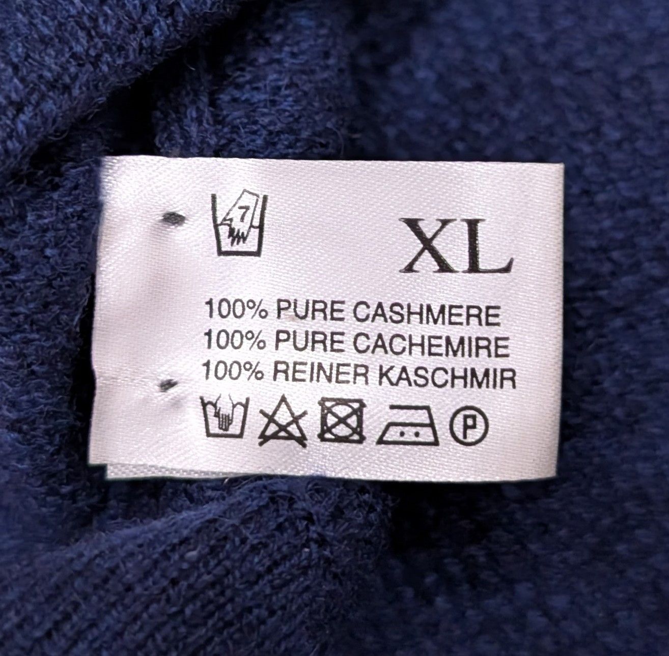 Other NWT Hawico 100% Pure Cashmere Sweater Made in Scotland Size US XL / EU 56 / 4 - 4 Thumbnail