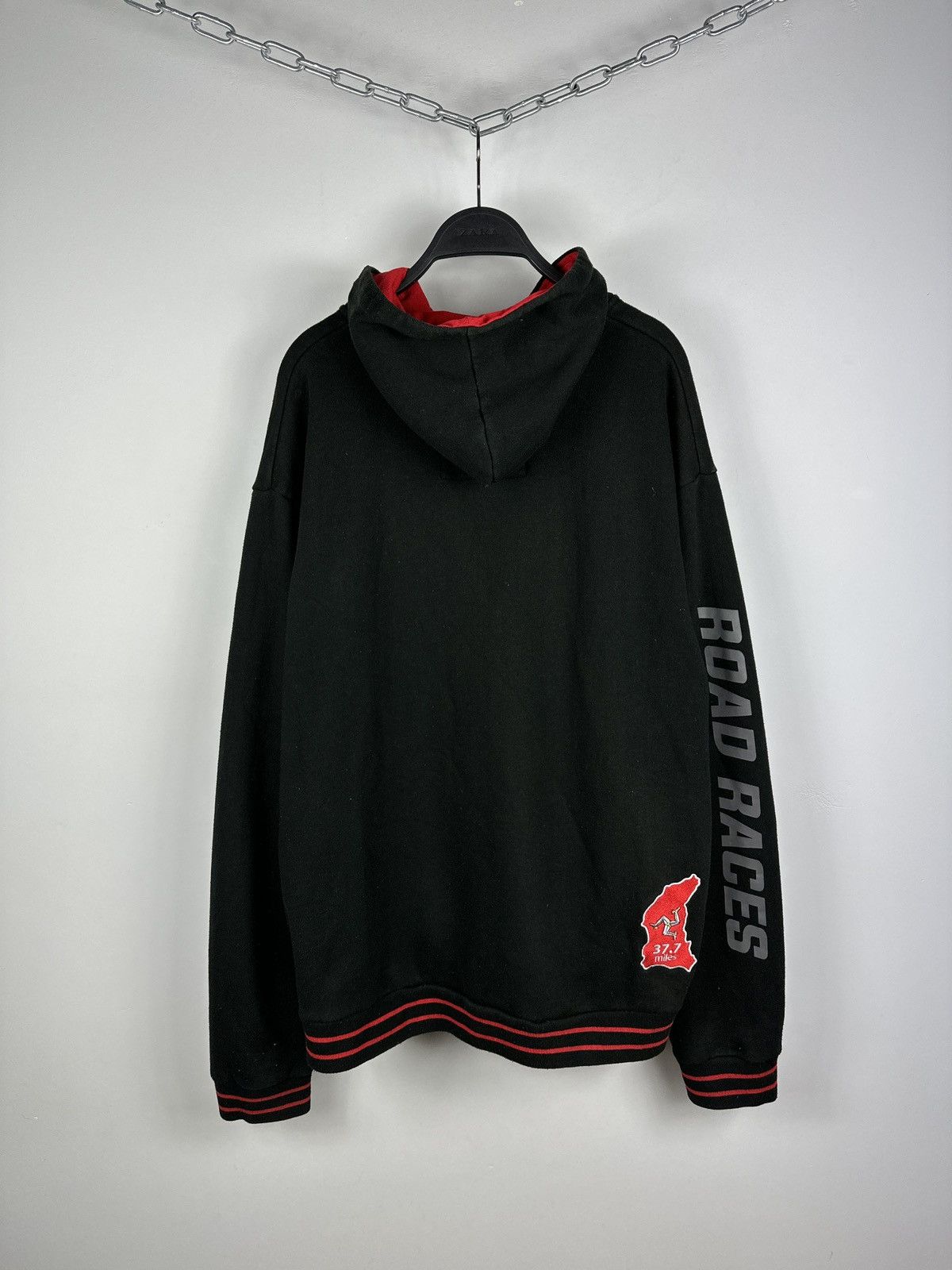 Vintage Vintage Isle of Man Road Races Racing Moto Zip Hoodie 3XL Size US XXL / EU 58 / 5 - 15 Thumbnail