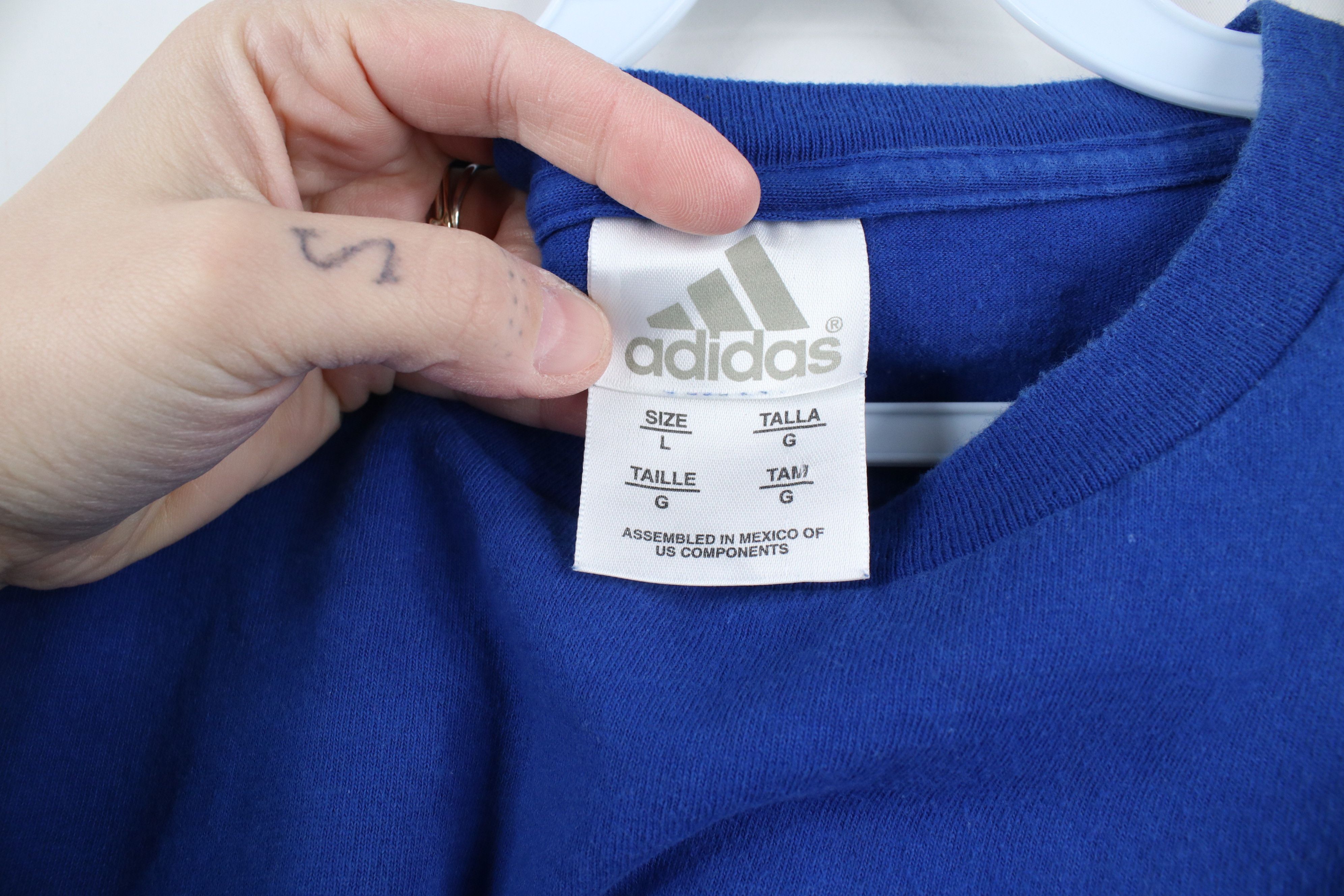 Adidas × Vintage Vintage Adidas Spell Madonna University Volleyball T-Shirt Size US L / EU 52-54 / 3 - 8 Thumbnail