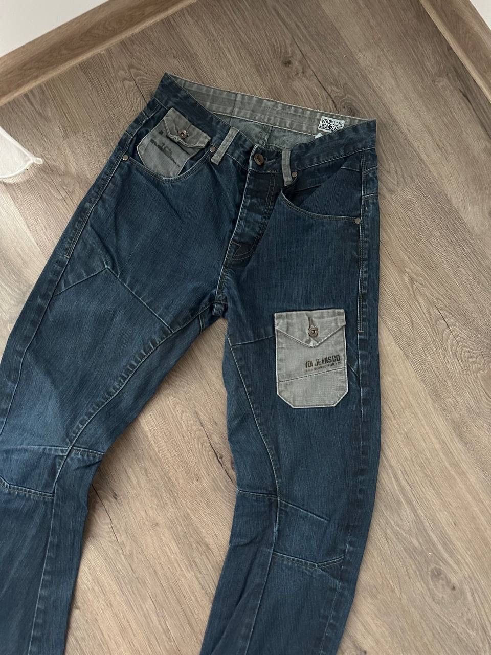 Japanese Brand × Vintage Vintage Japanese Denim Big Logo Y2K Pants Size US 28 / EU 44 - 10 Thumbnail