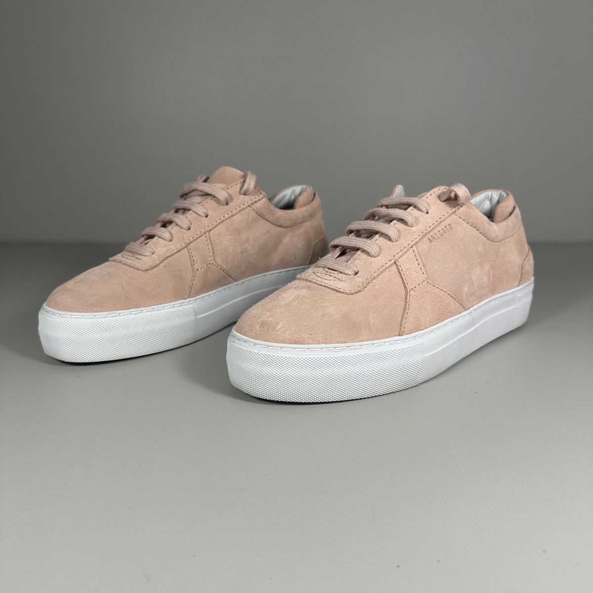 Axel Arigato Axel Arigato Blush Pink Suede Platform Women's Sneakers Size US 9 / IT 39 - 2 Thumbnail