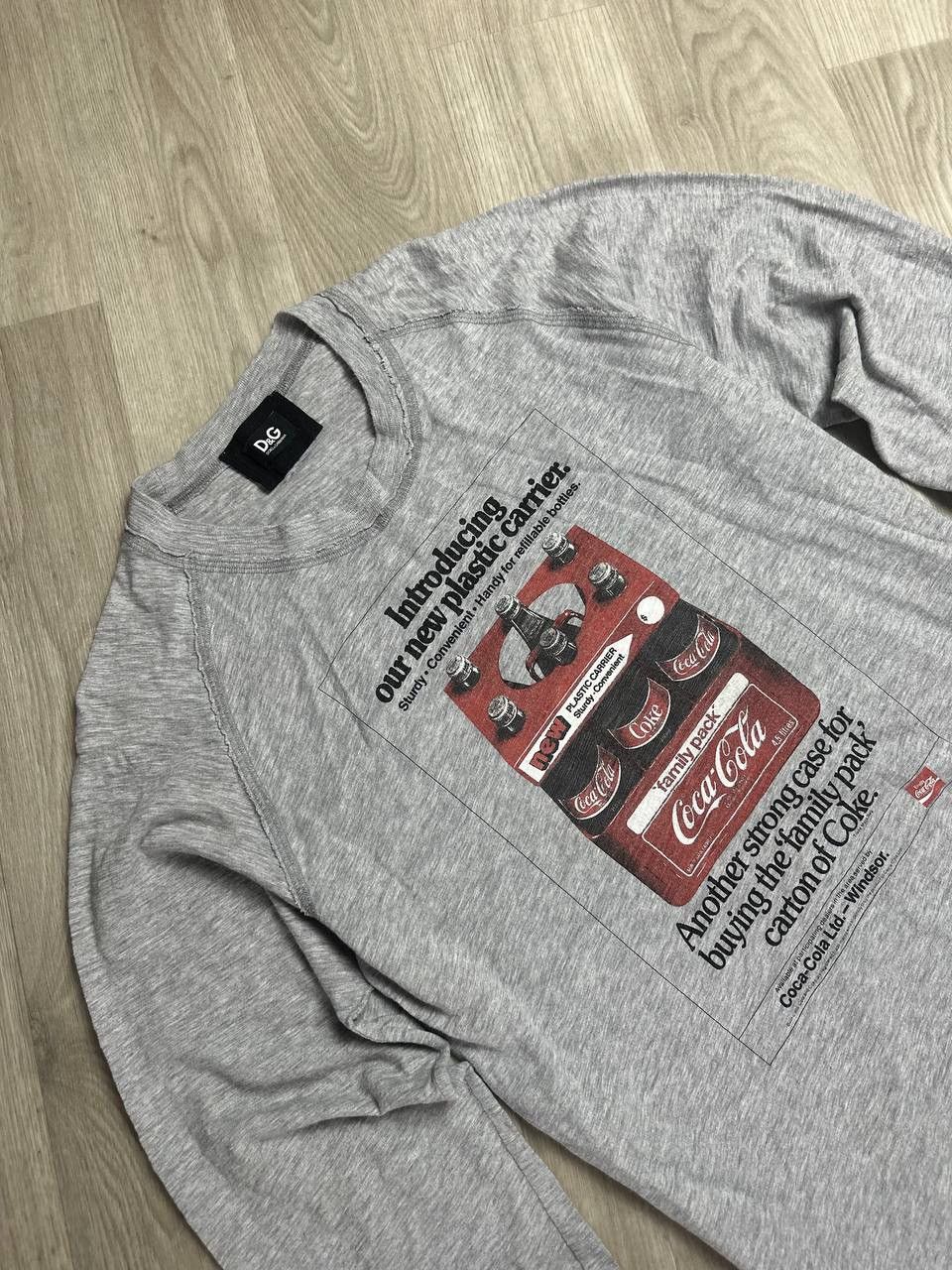 Dolce & Gabbana Vintage Sweatshirt Dolce & Gabbana Coca Cola Archive Y2K Size US M / EU 48-50 / 2 - 2 Thumbnail
