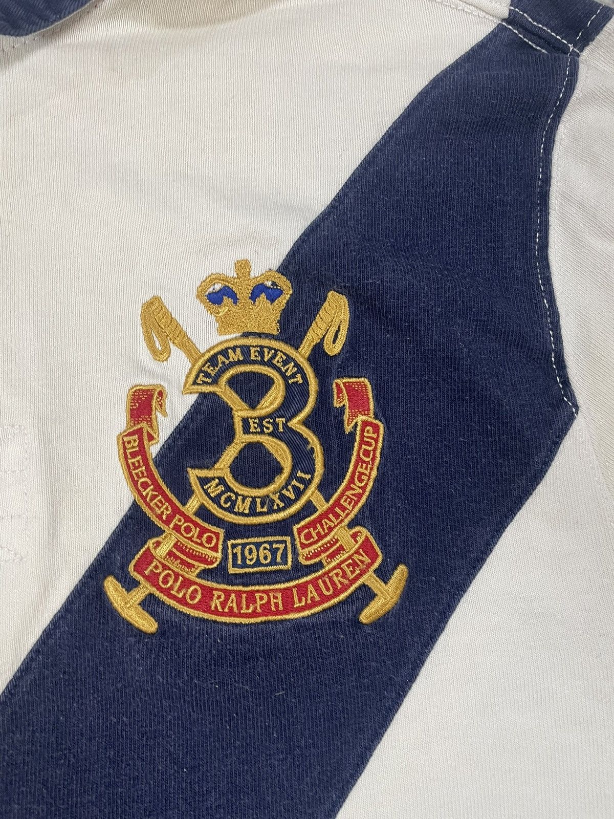 Ralph Lauren Chief Keef Polo Ralph Lauren vintage white big pony cross Size US L / EU 52-54 / 3 - 2 Thumbnail