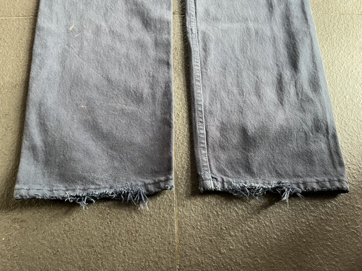 Levi's 34X32 Late 90’s Levi’s 501 Dye Black Distressed Faded Size US 32 / EU 48 - 7 Thumbnail