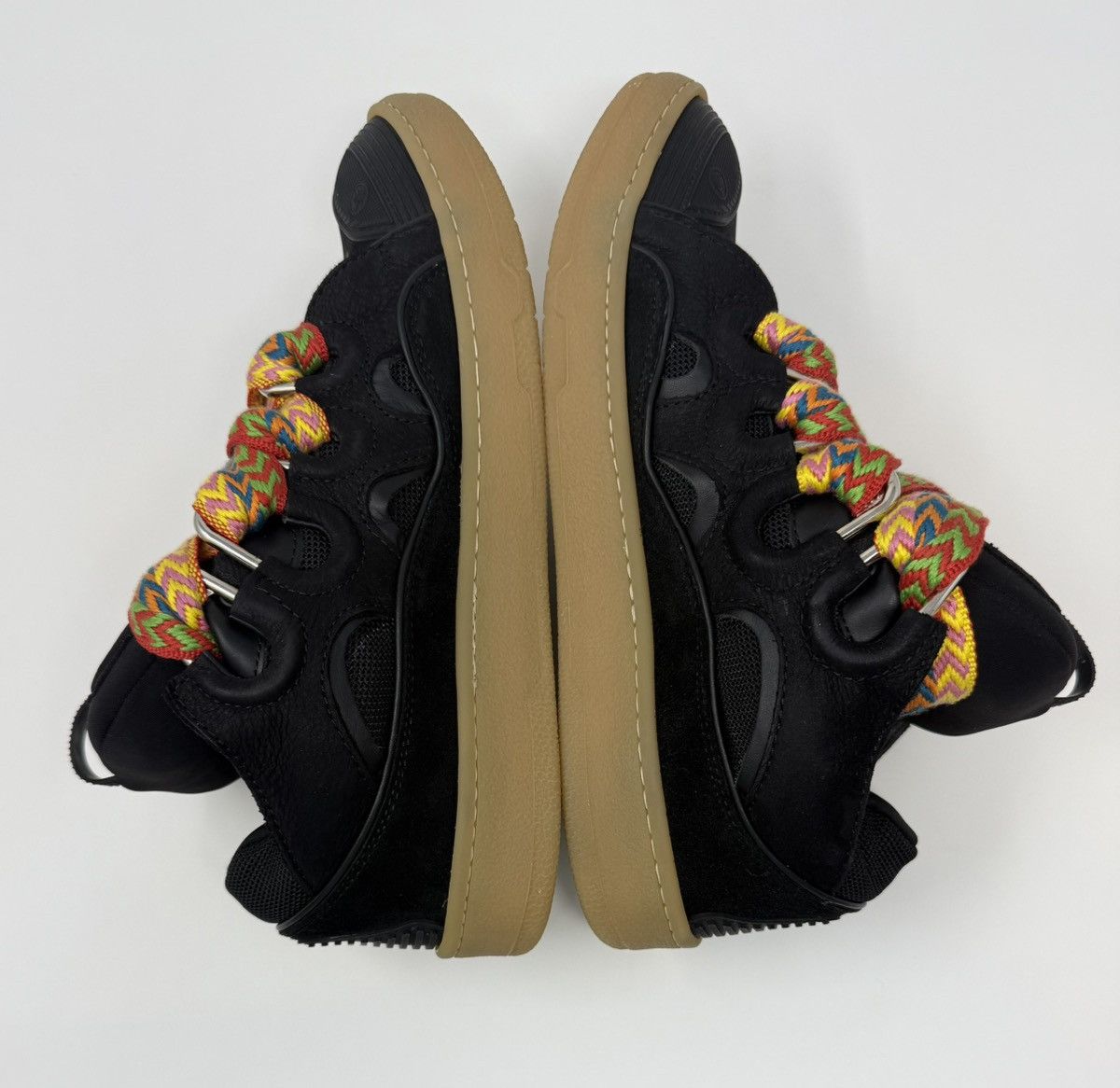 Lanvin Lanvin Curb Sneaker Black/Gum Size US 9 / EU 42 - 4 Thumbnail
