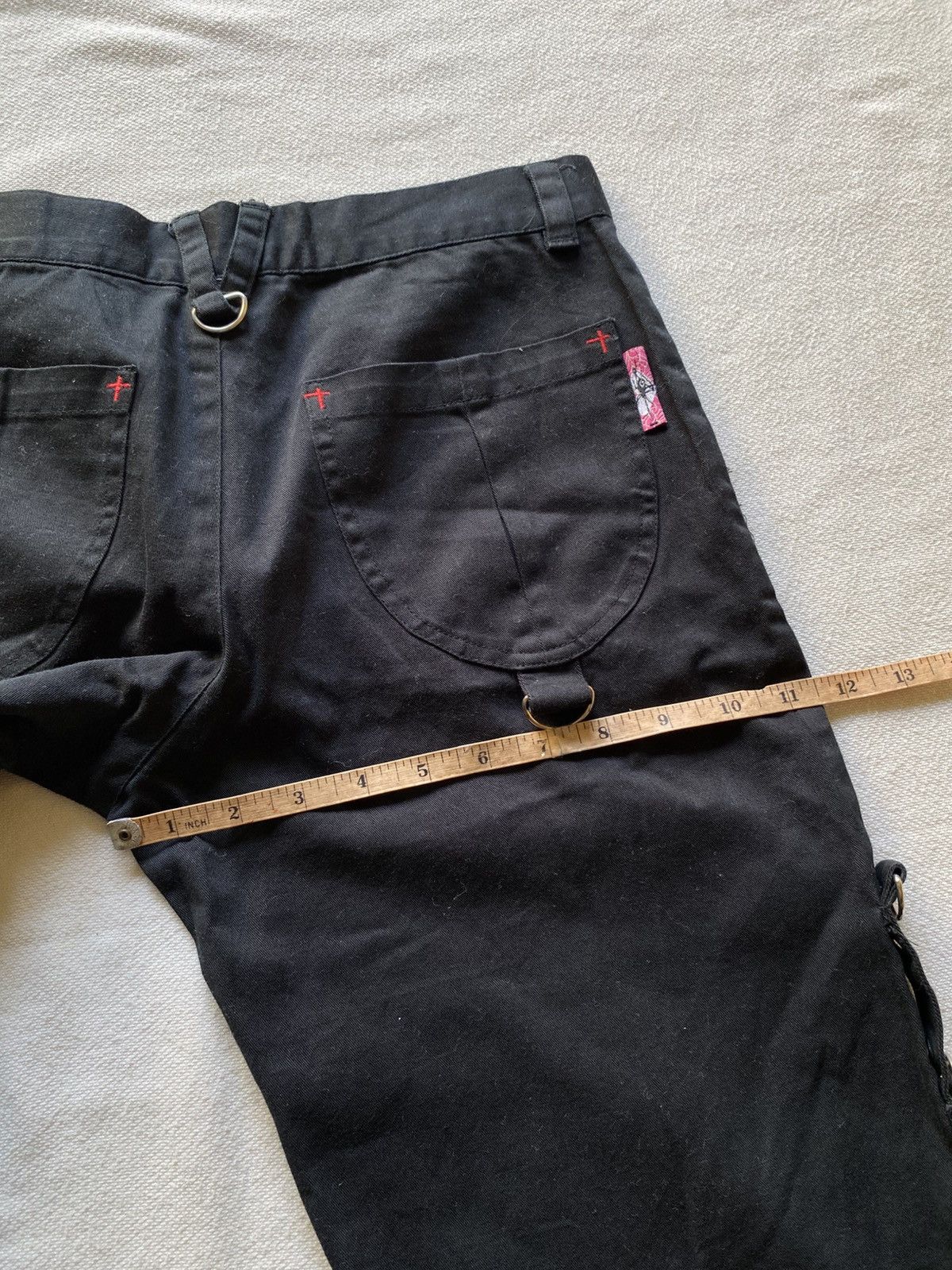 Seditionaries MAD PUNK Seditionaries Punk Bondage Style Pants Size 29" - 18 Thumbnail