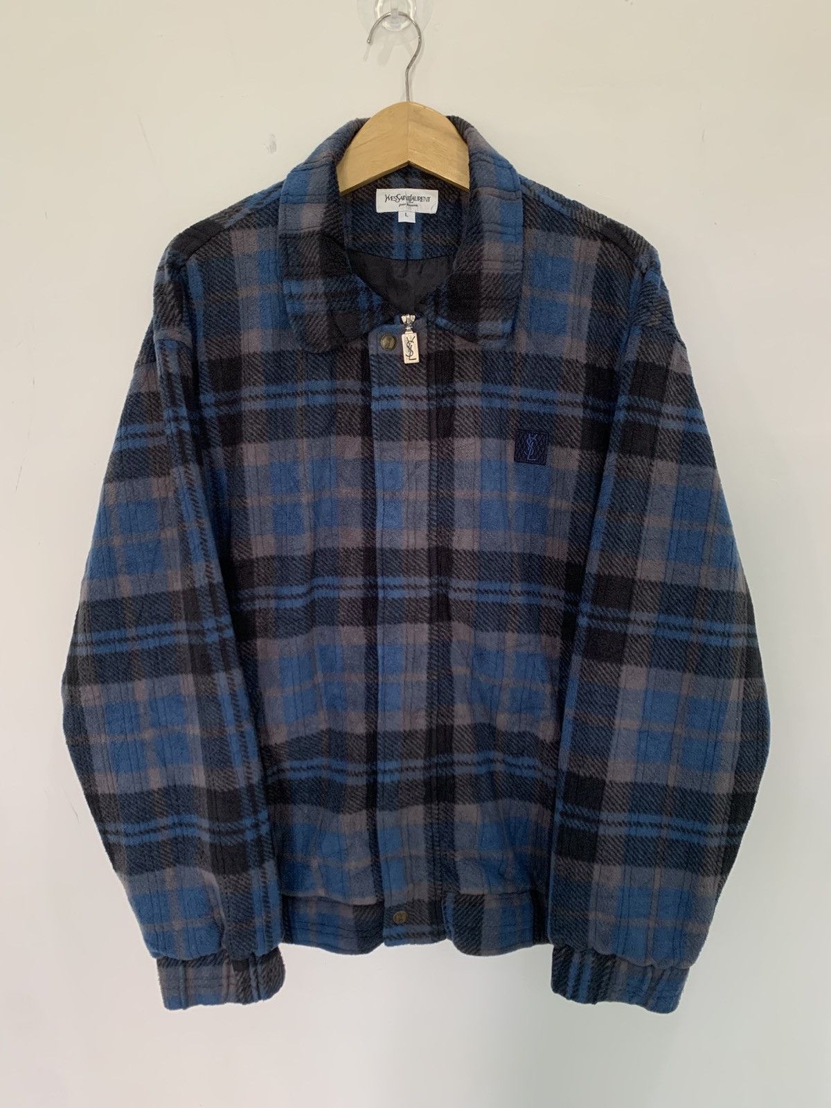 Yves Saint Laurent yves saint laurent vintage polar fleece jacket Size US L / EU 52-54 / 3 - 11 Thumbnail