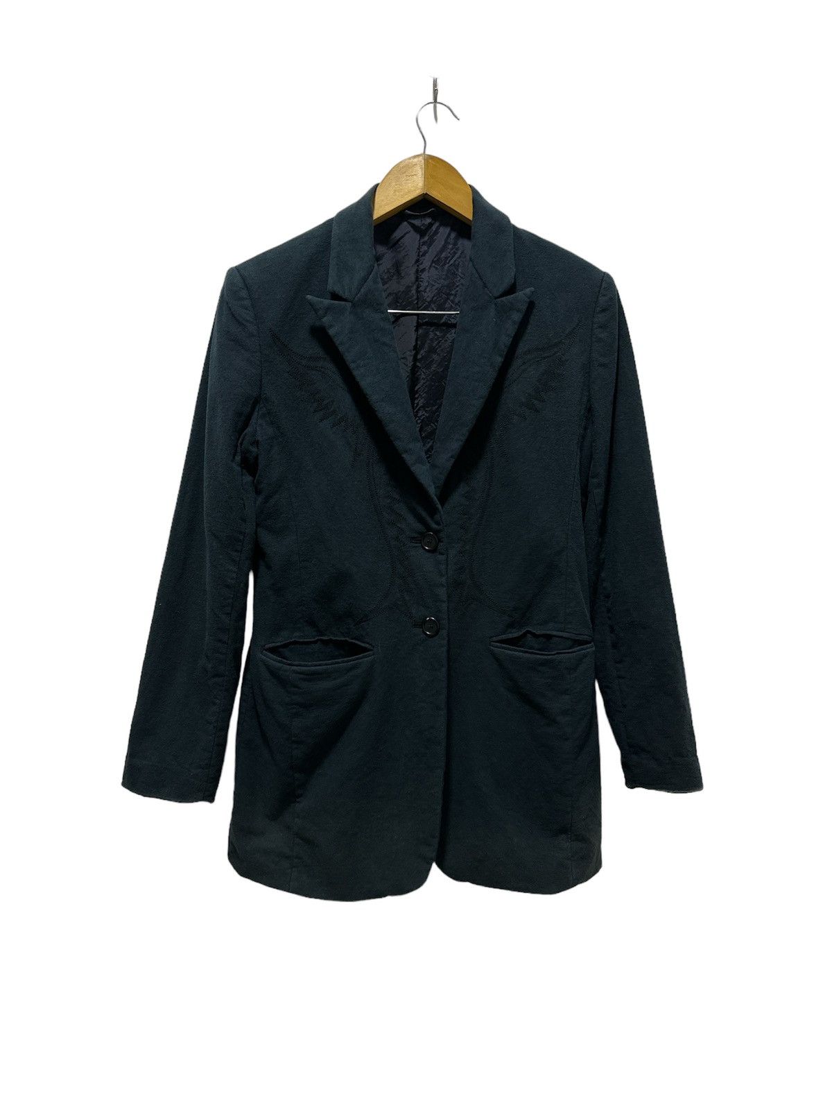 Helmut Lang Early 2000 Helmut Lang Jacket Embroidery Wing Design Size US M / EU 48-50 / 2 - 1 Thumbnail