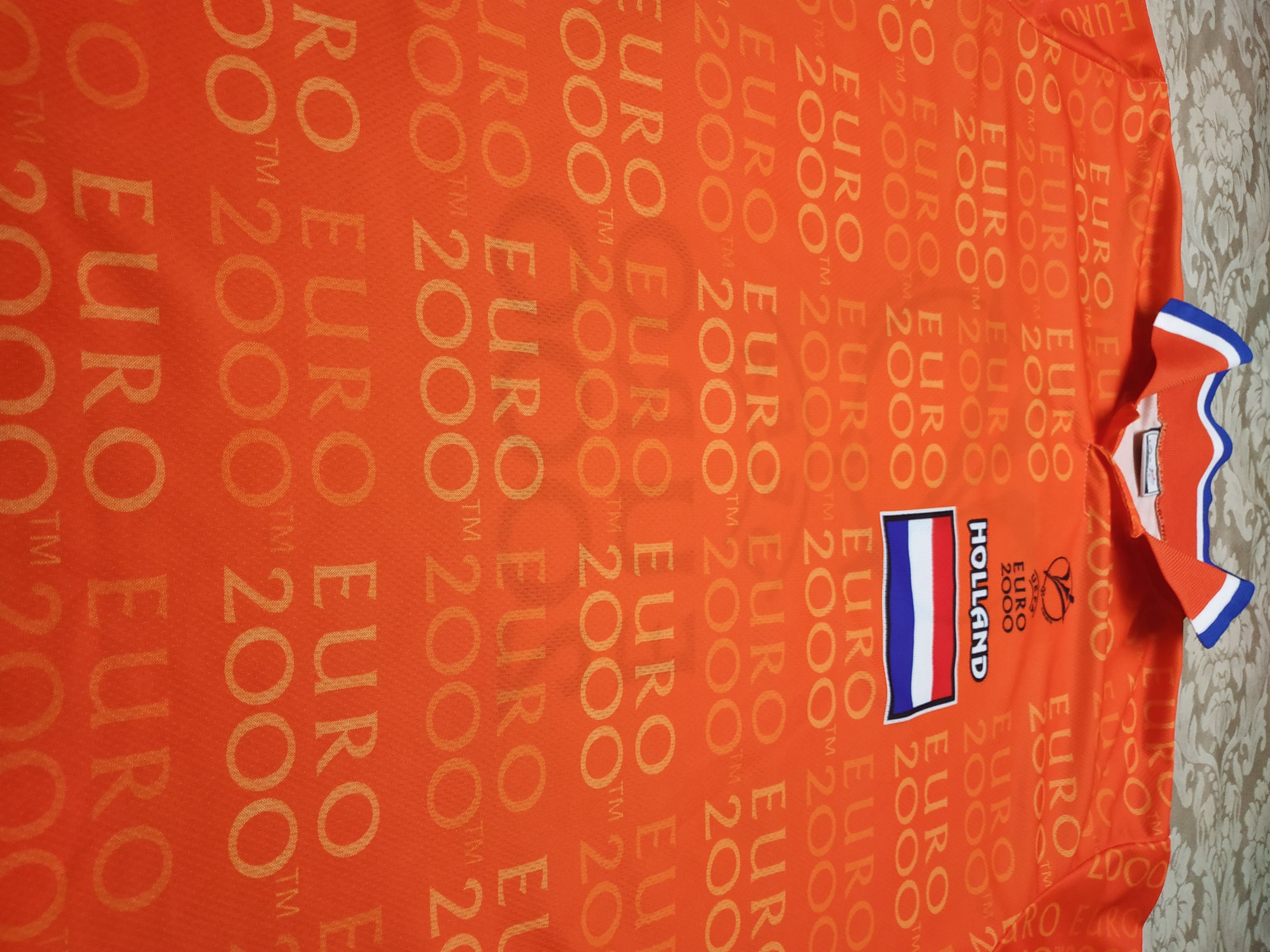 UEFA Netherlands RARE HOLLAND UEFA EURO 2000 Soccer jersey Size US XL / EU 56 / 4 - 2 Thumbnail