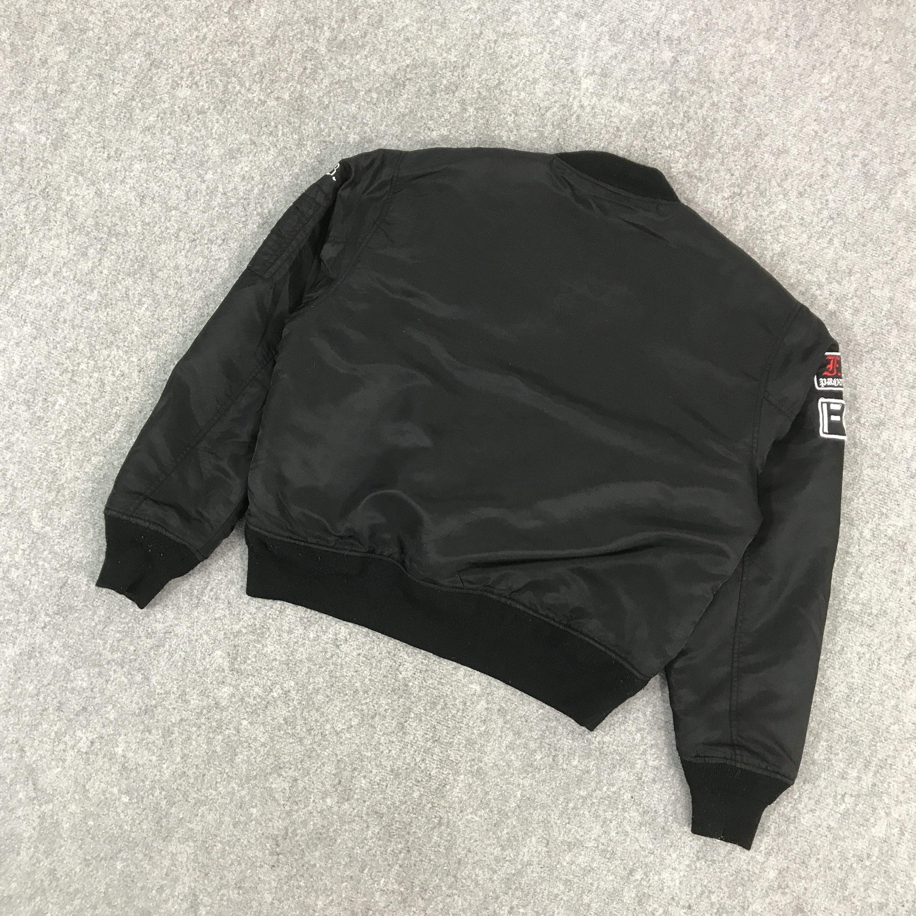 Japanese Brand JAPAN STYLE FAB BOMBER JACKET Size US L / EU 52-54 / 3 - 6 Thumbnail