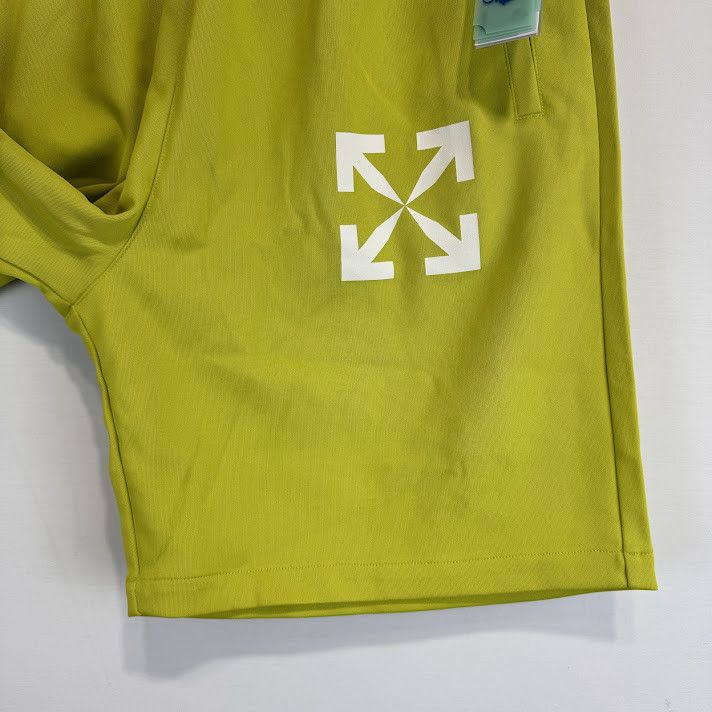 Off-White o1rshd1 Single Arrow Skate Track Short in Lime Size US 32 / EU 48 - 4 Thumbnail