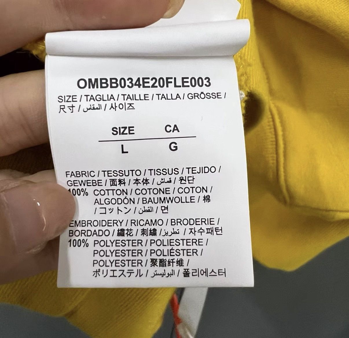Off-White OFF-WHITE Cut Arrow Fun Embroidered Hoodie J41 Size US L / EU 52-54 / 3 - 3 Thumbnail