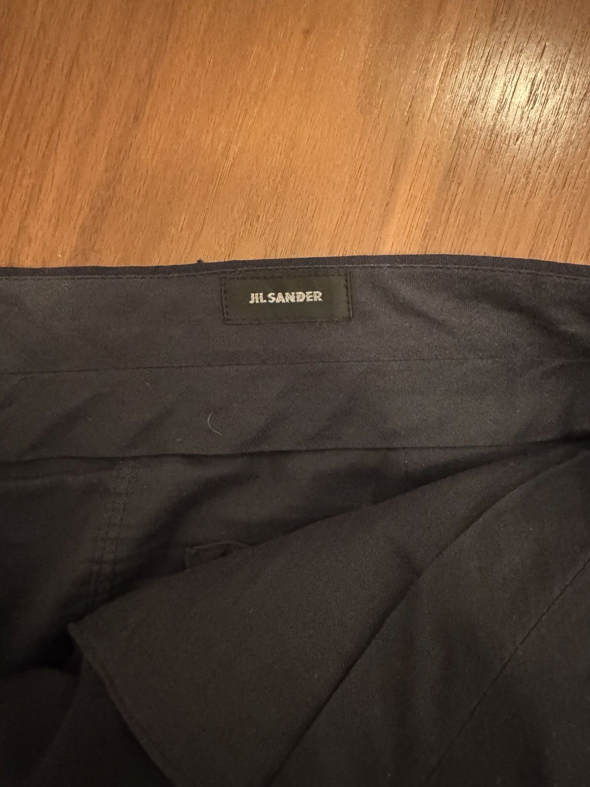 Jil Sander Jil Sander Tailored Navy Wool Trousers Size 48 Size 48R - 6 Thumbnail