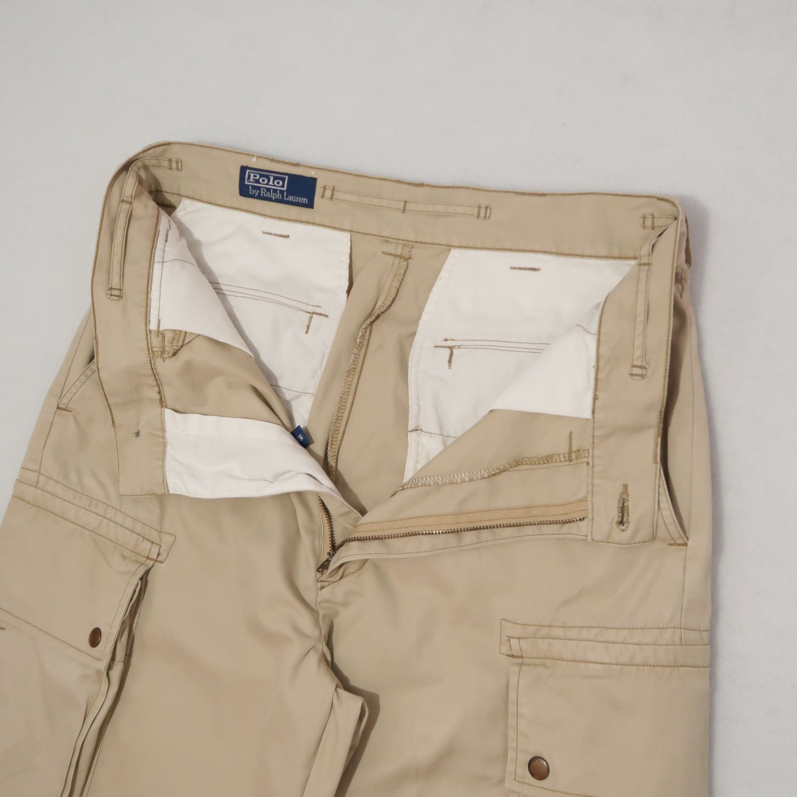 Polo Ralph Lauren VTG Polo Ralph Lauren Utility Multi Zip Pocket Cargo Pants Size US 34 / EU 50 - 14 Thumbnail