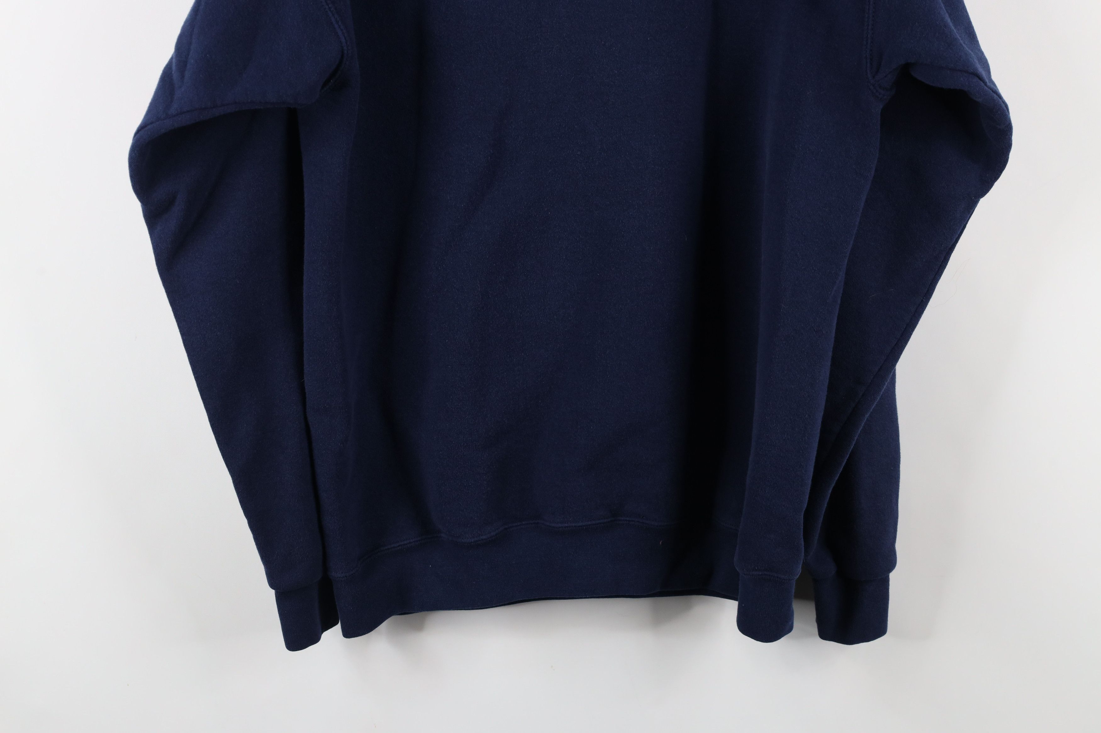 Vintage Vintage 90s Dame University Football Sweatshirt Blue USA Size US L / EU 52-54 / 3 - 12 Thumbnail