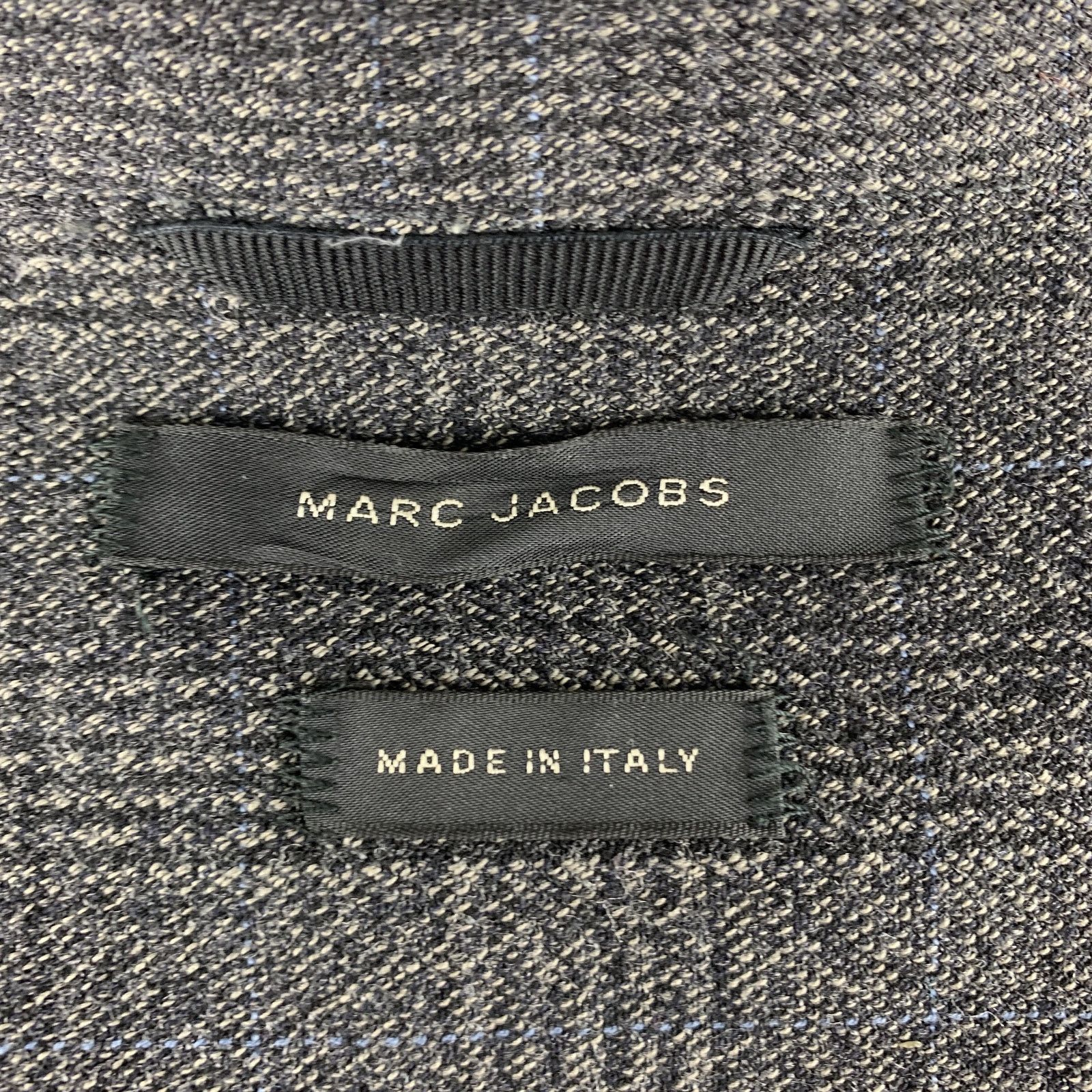 Marc Jacobs MARC JACOBS Size 36 Gray Glenplaid Yack Zip Trucker Jacket Size US S / EU 44-46 / 1 - 7 Thumbnail