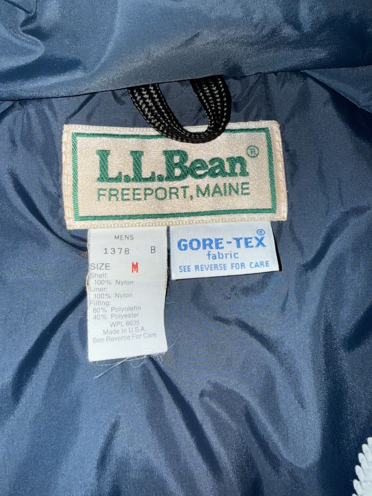 L.L. Bean Vintage L.L. Bean Gore-Tex Parka USA Made Cream M Size US M / EU 48-50 / 2 - 6 Thumbnail