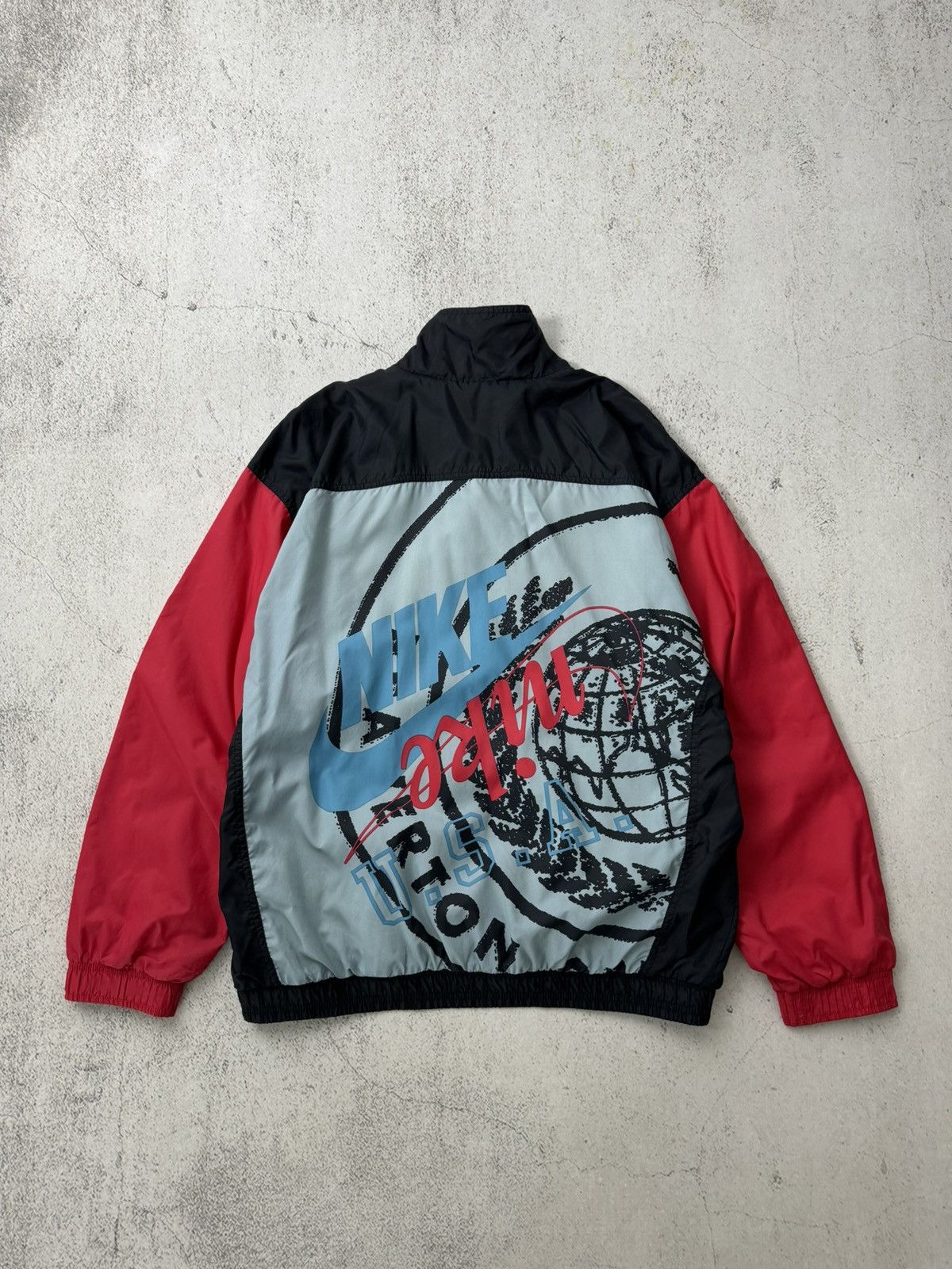 Jordan Brand × Nike × Vintage Nike Air Vintage Logo Track Jacket Size US M / EU 48-50 / 2 - 1 Thumbnail