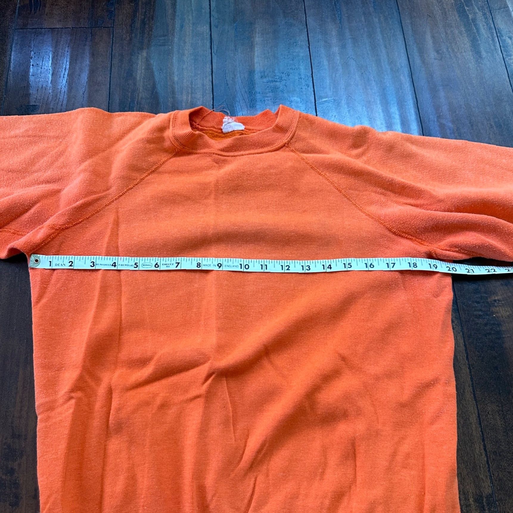 Vintage VINTAGE 1960s Rockabilly Sweatshirt Sweater 60s 70s Orange USA Graphic Print Crew Neck Long Sleeve L Men Size US L / EU 52-54 / 3 - 6 Thumbnail