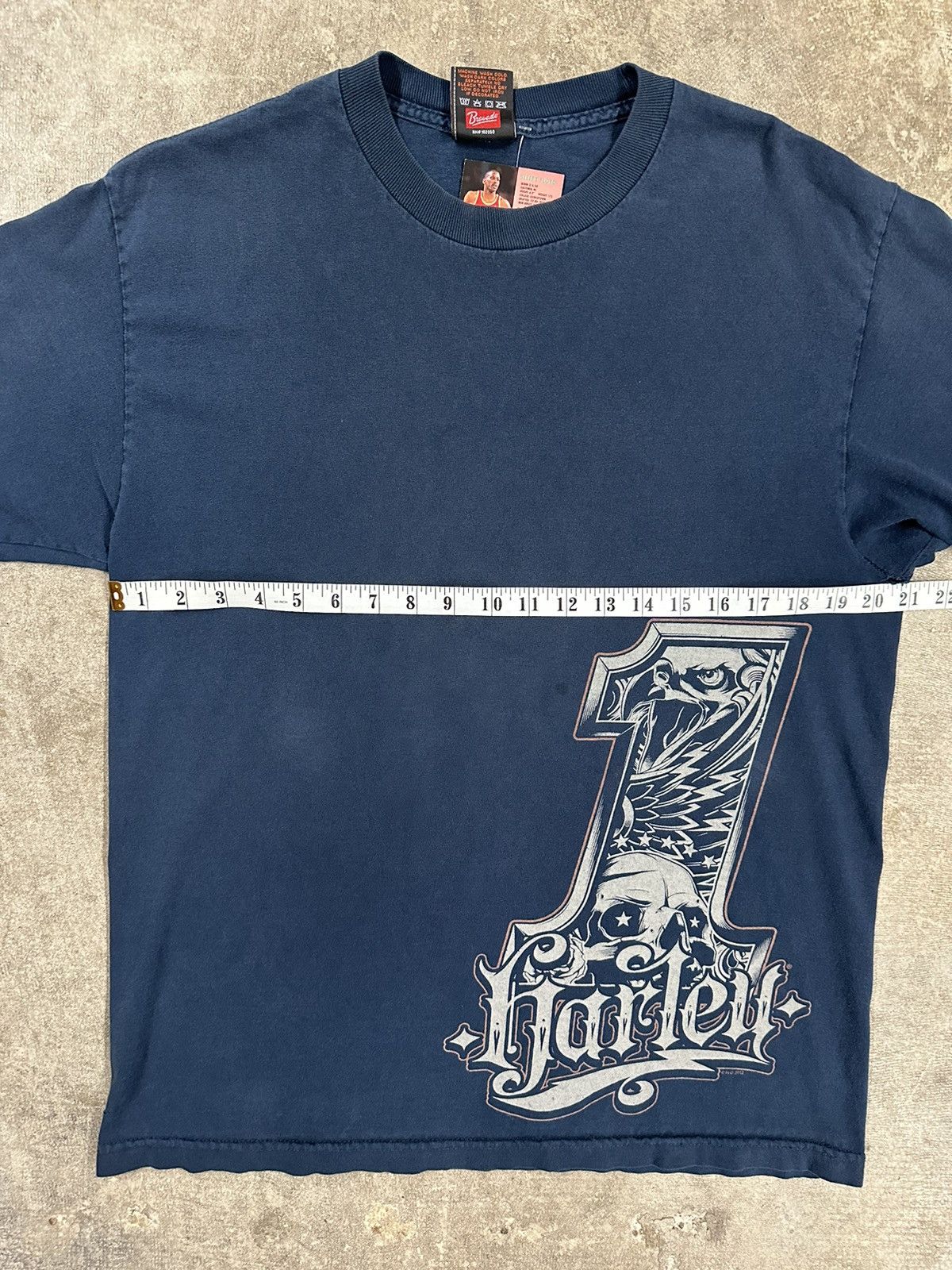 Harley Davidson Crazy Y2K Harley Davidson Alberta Canada Biker T-Shirt Size US L / EU 52-54 / 3 - 11 Thumbnail