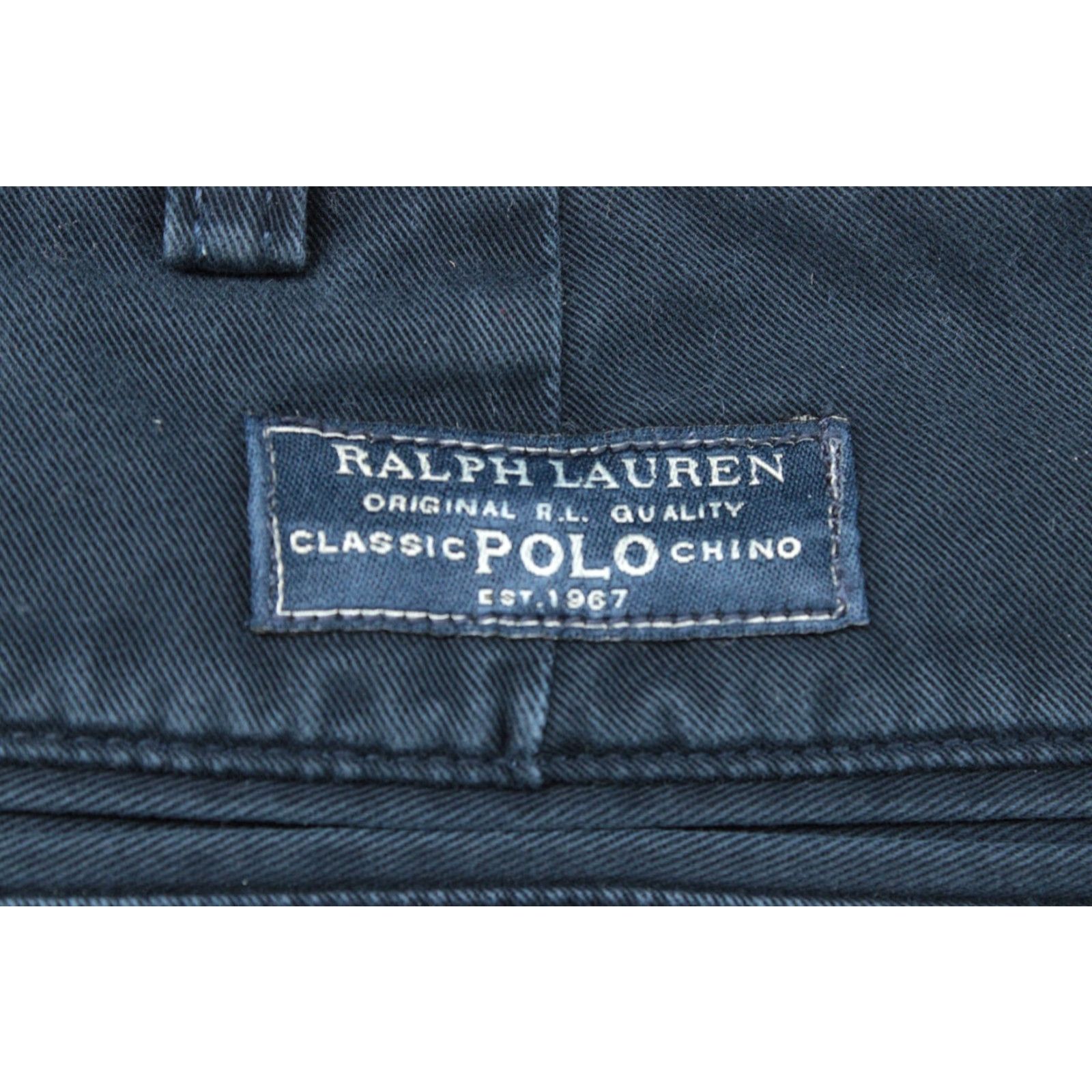 Polo Ralph Lauren VINTAGE Polo Ralph Lauren Pants Men 38x29 Navy Blue Hammond Pleated Cuffed 90s Polo Ralph Lauren Hammond Pants Men 38x29 Navy Blue 90s Size US M / EU 48-50 / 2 - 7 Thumbnail