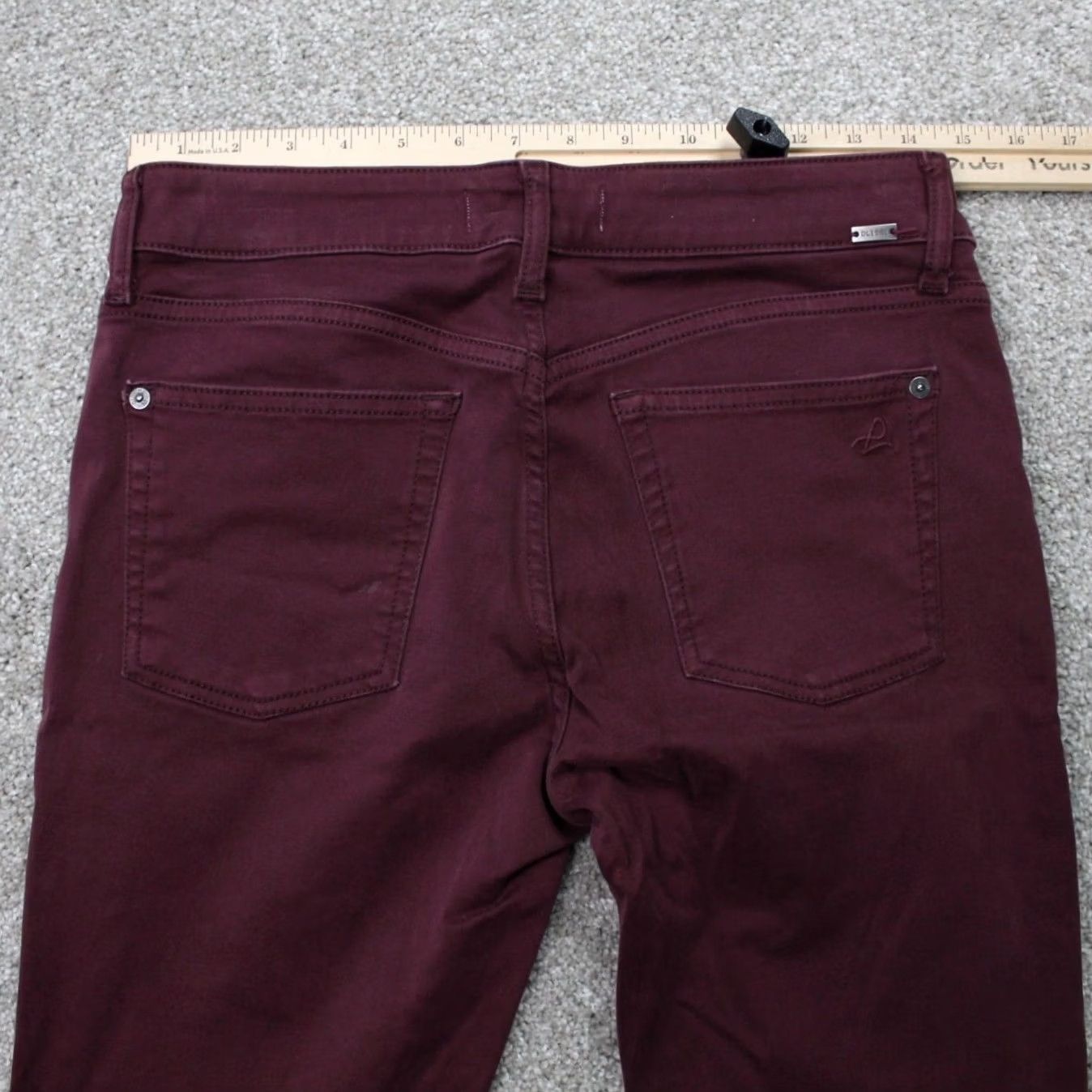 DL1961 DL1961 Jeans Womens 28x26 Purple Margaux Instasculpt Ankle Skinny Cotton Stretch Jeans Slim 90s Womens Size 28" / US 6 / IT 42 - 7 Thumbnail