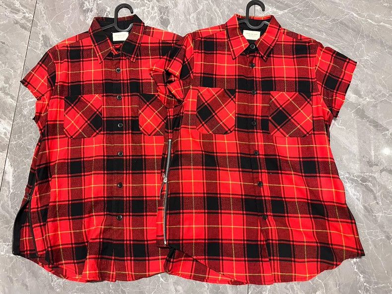 Fear of God Fear of God 3rd Collection Flannel Vest - dmc Size US M / EU 48-50 / 2 - 1 Thumbnail