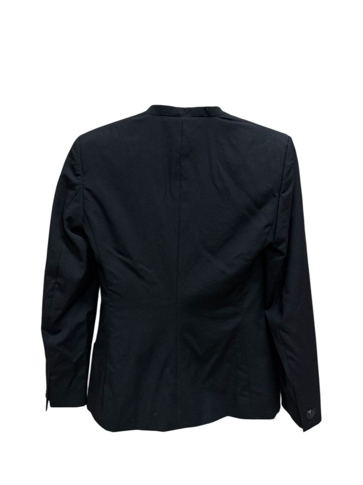 Versace Vintage 90s Gianni Versace Couture Minimalist Blazer Size XS / US 0-2 / IT 36-38 - 2 Thumbnail