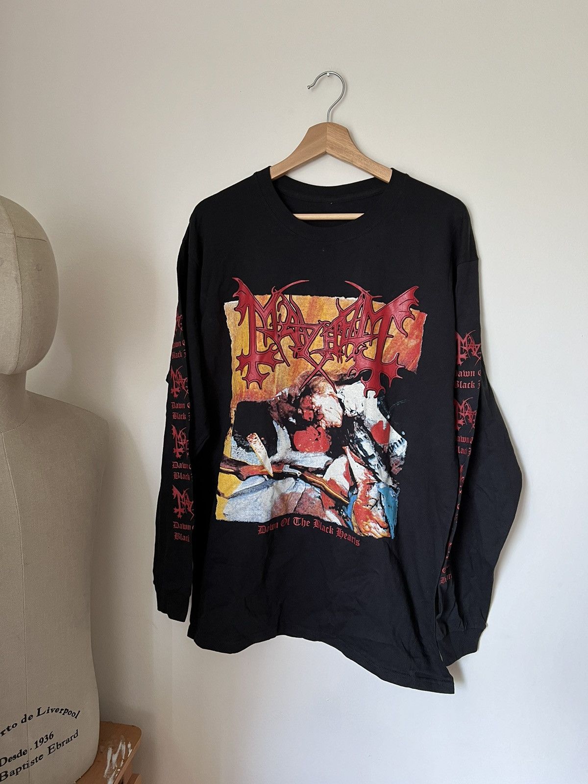 Band Tees × Vintage 2000s Mayhem Dawn of the Black Hearts Album 